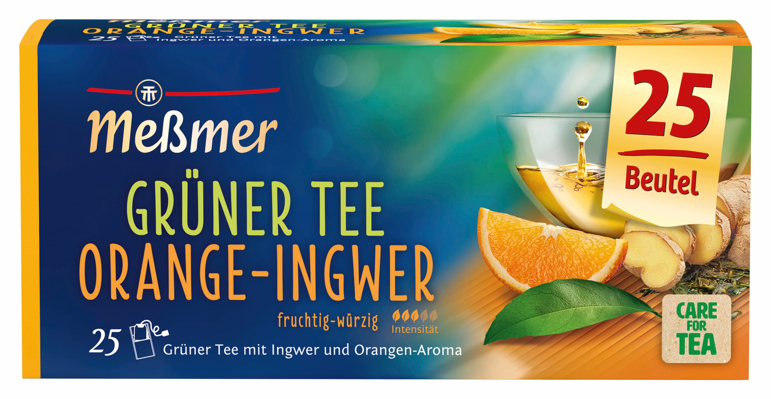 Meßmer Grüner Tee Orange-Ingwer