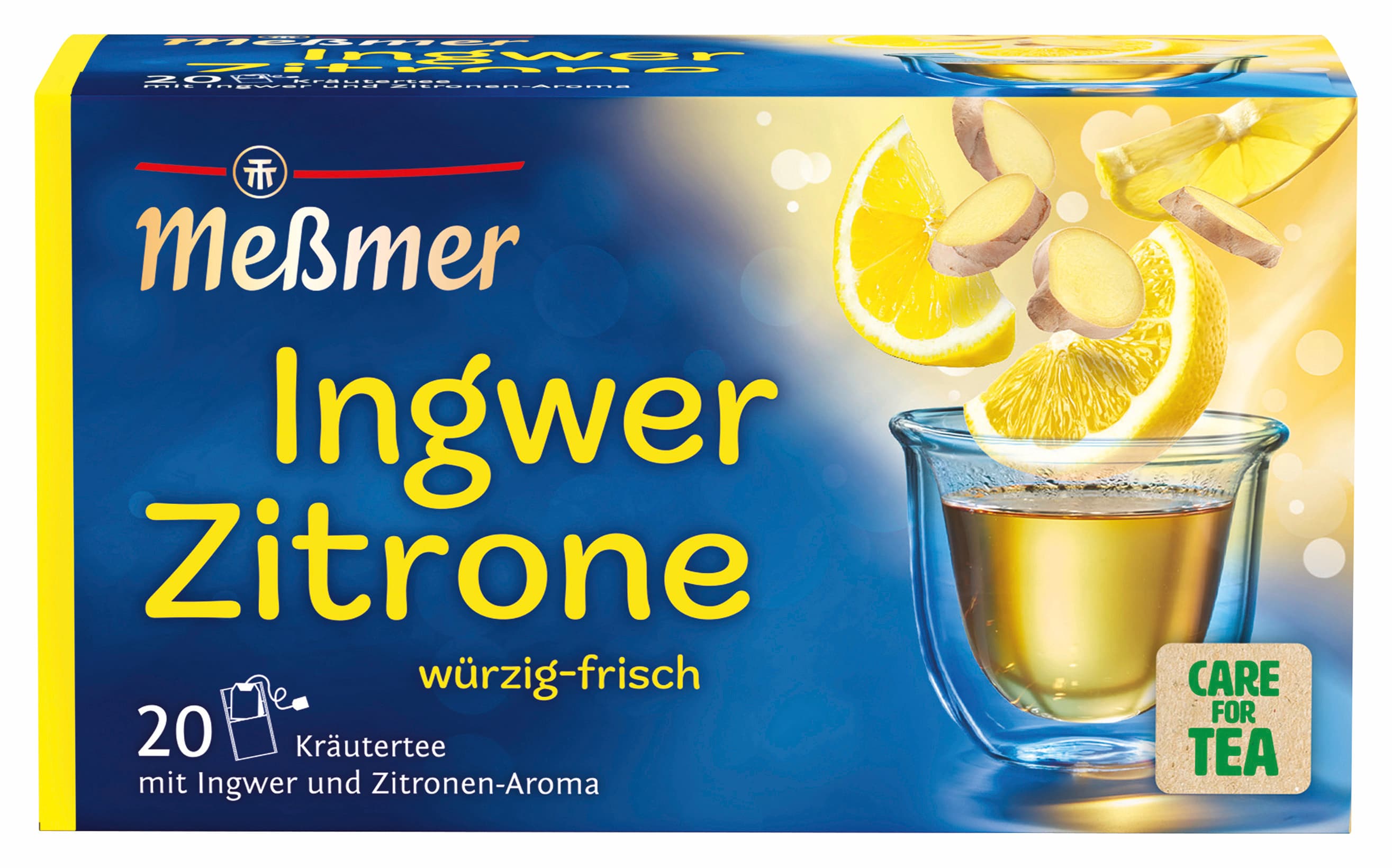 Meßmer Kraeutertee Ingwer-Zitrone