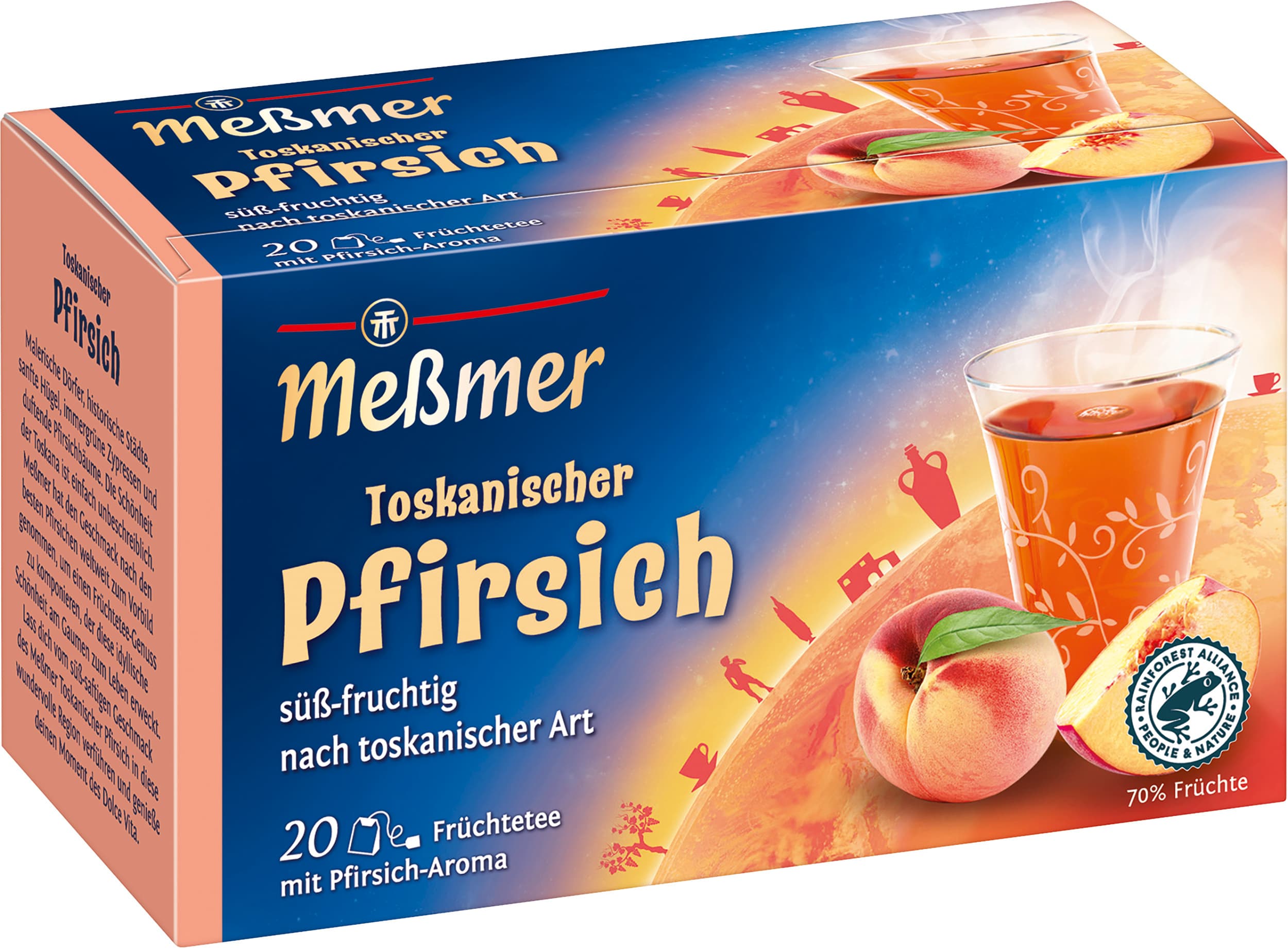 Meßmer Ländertee Toskanischer Pfirsich