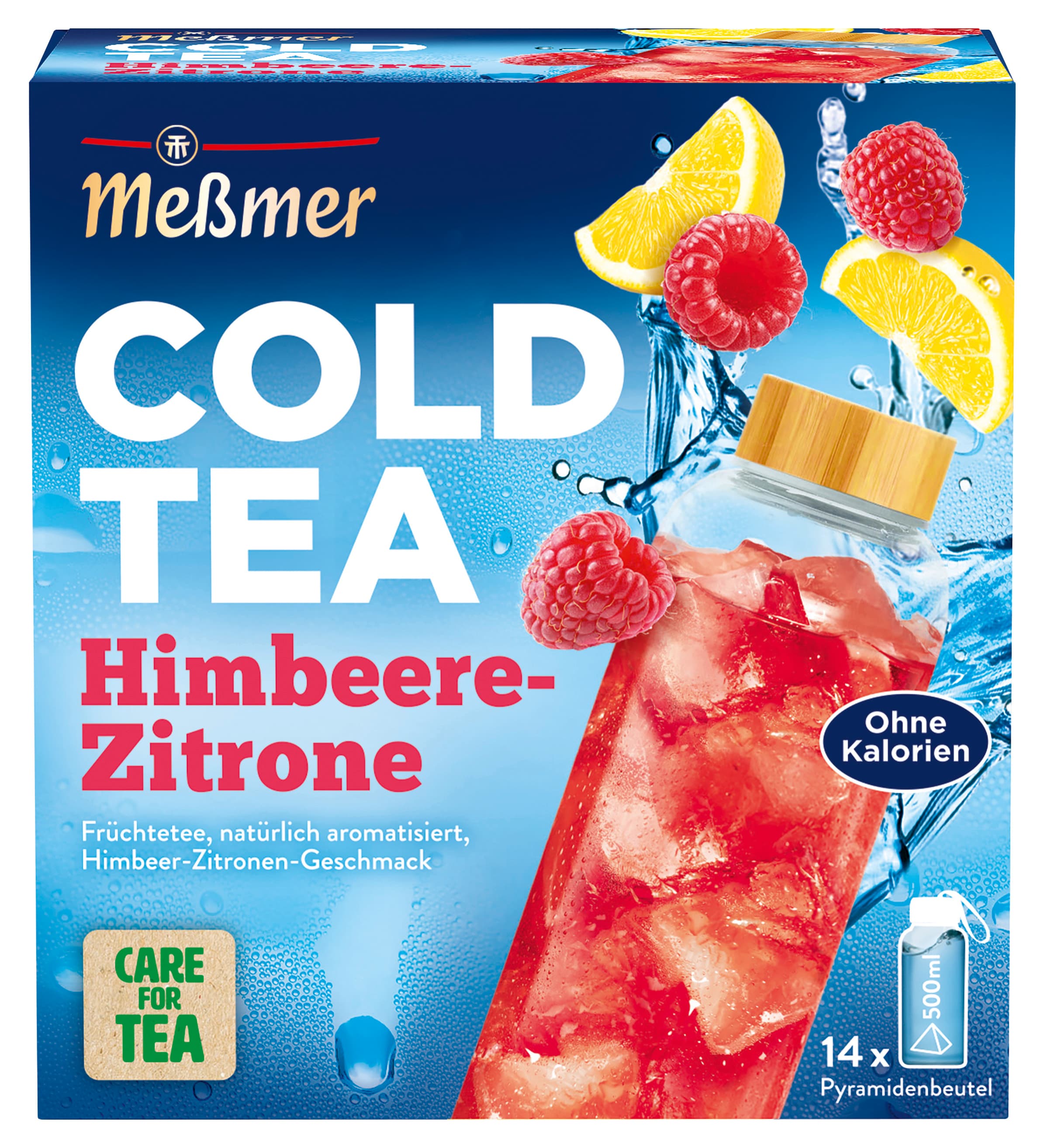 Meßmer Cold Tea Himbeere-Zitrone