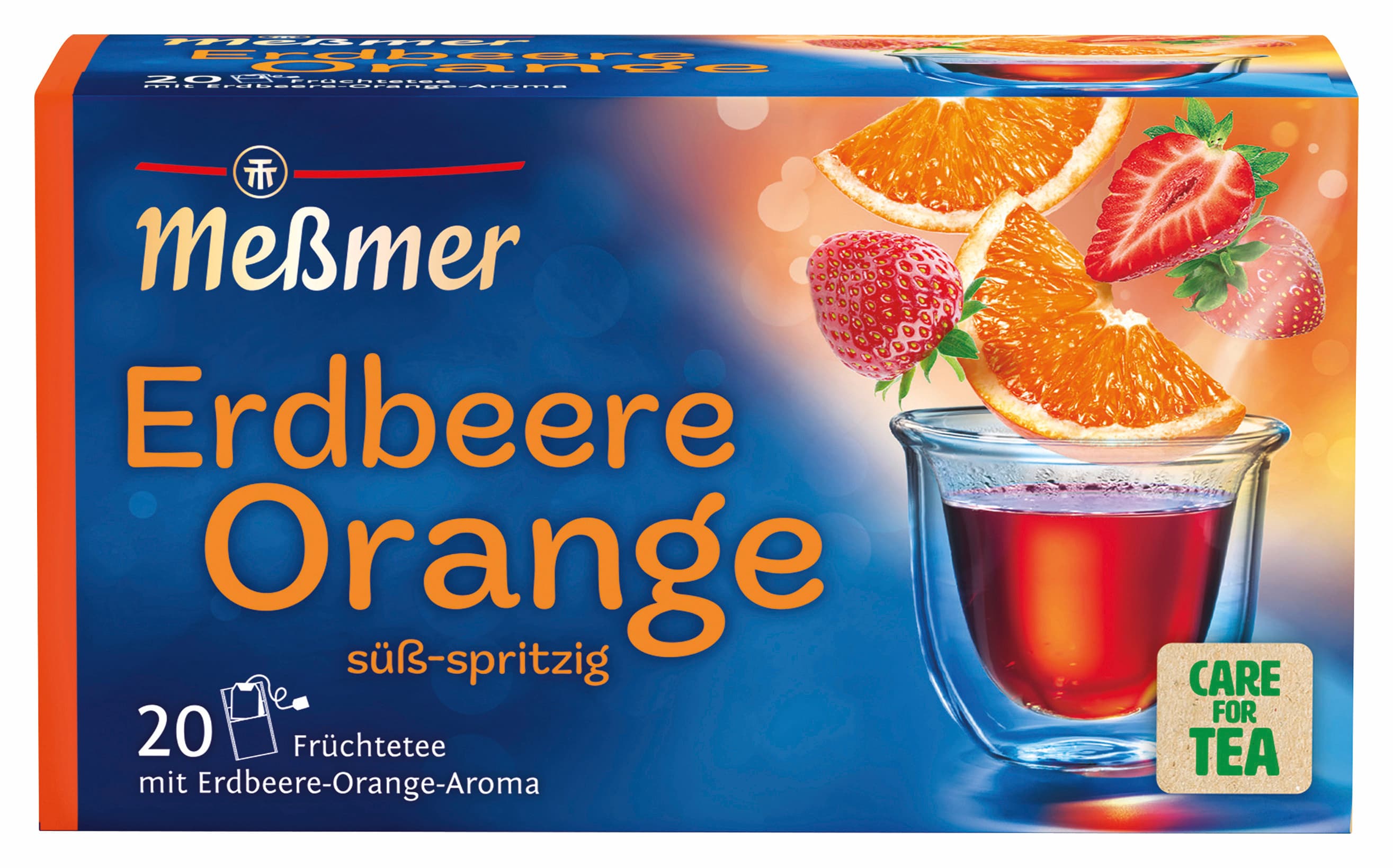 Meßmer Früchtetee Erdbeere Orange