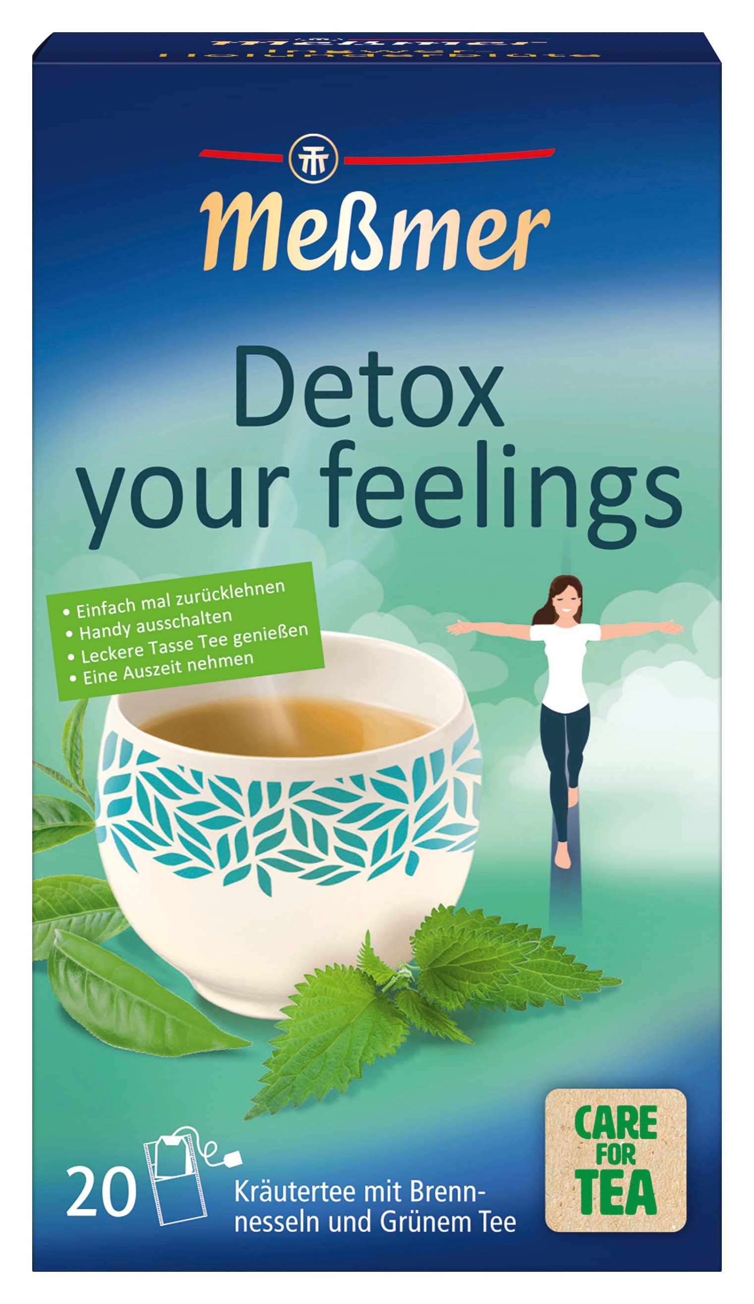 Meßmer Kraeutertee Detox your feelings