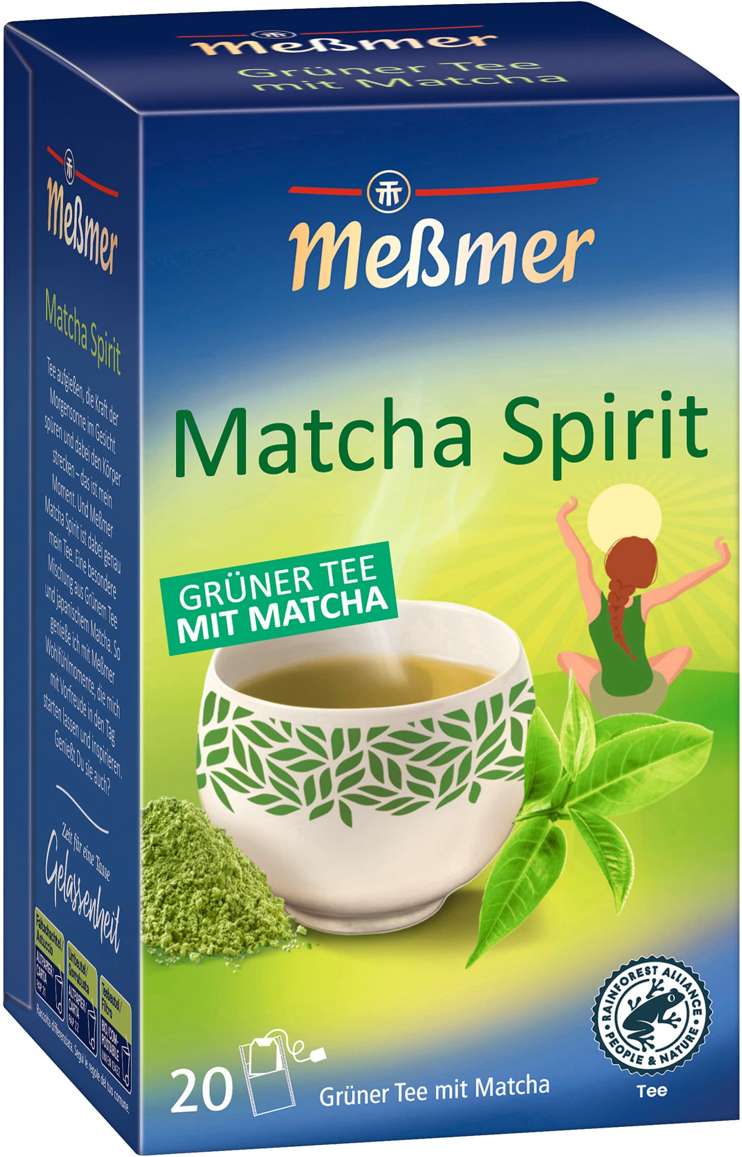 Meßmer Grüntee mit Matcha Belebung