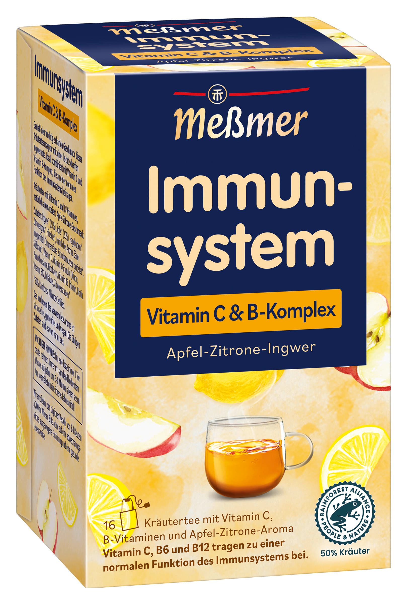 Meßmer Kräutertee Immunsystem Vitamin C & B-Komplex