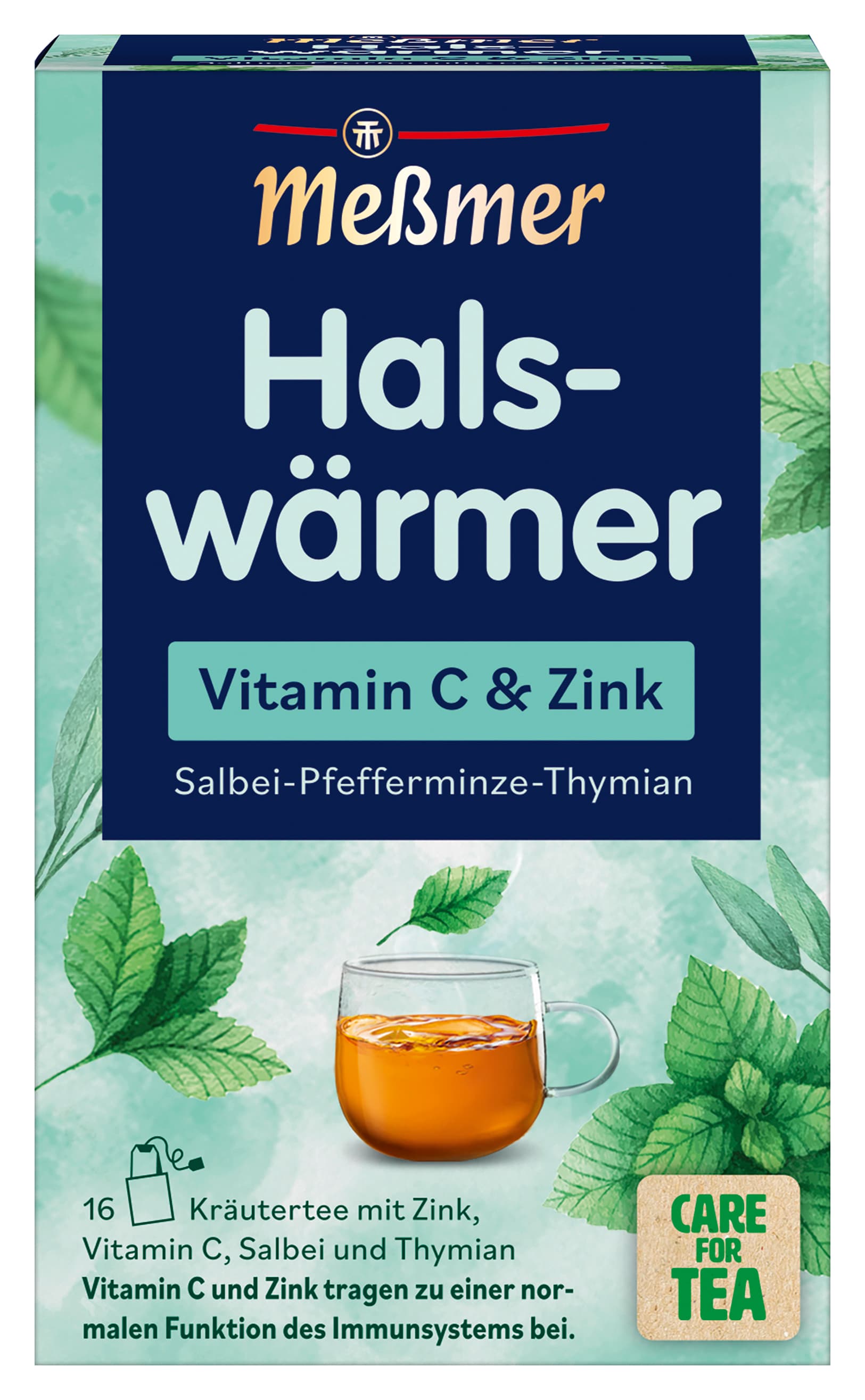 Meßmer Kräutertee Halswärmer Vitamin C & Zink