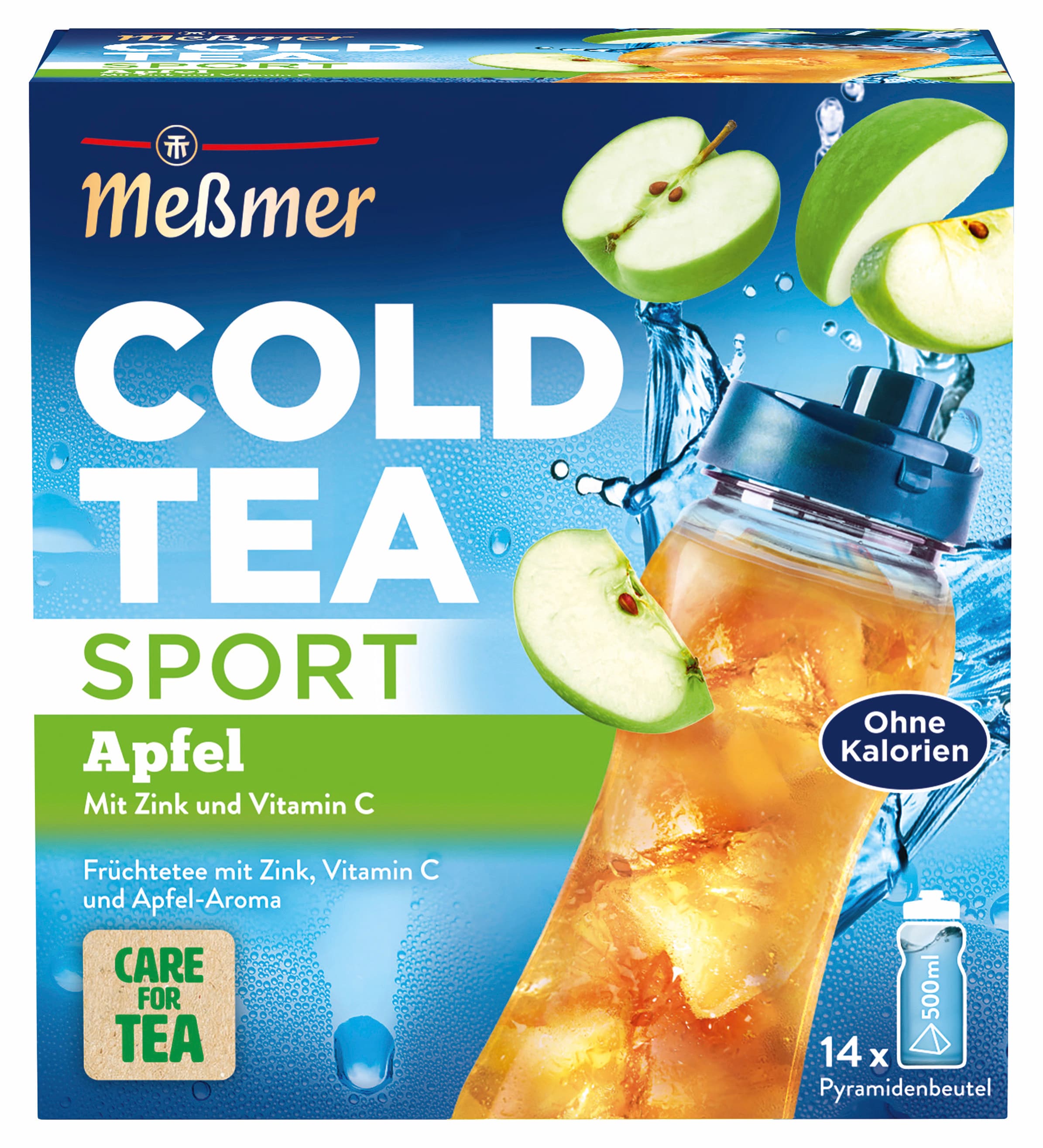 Meßmer Cold Tea Sport Apfel mit Zink und Vitamin C
