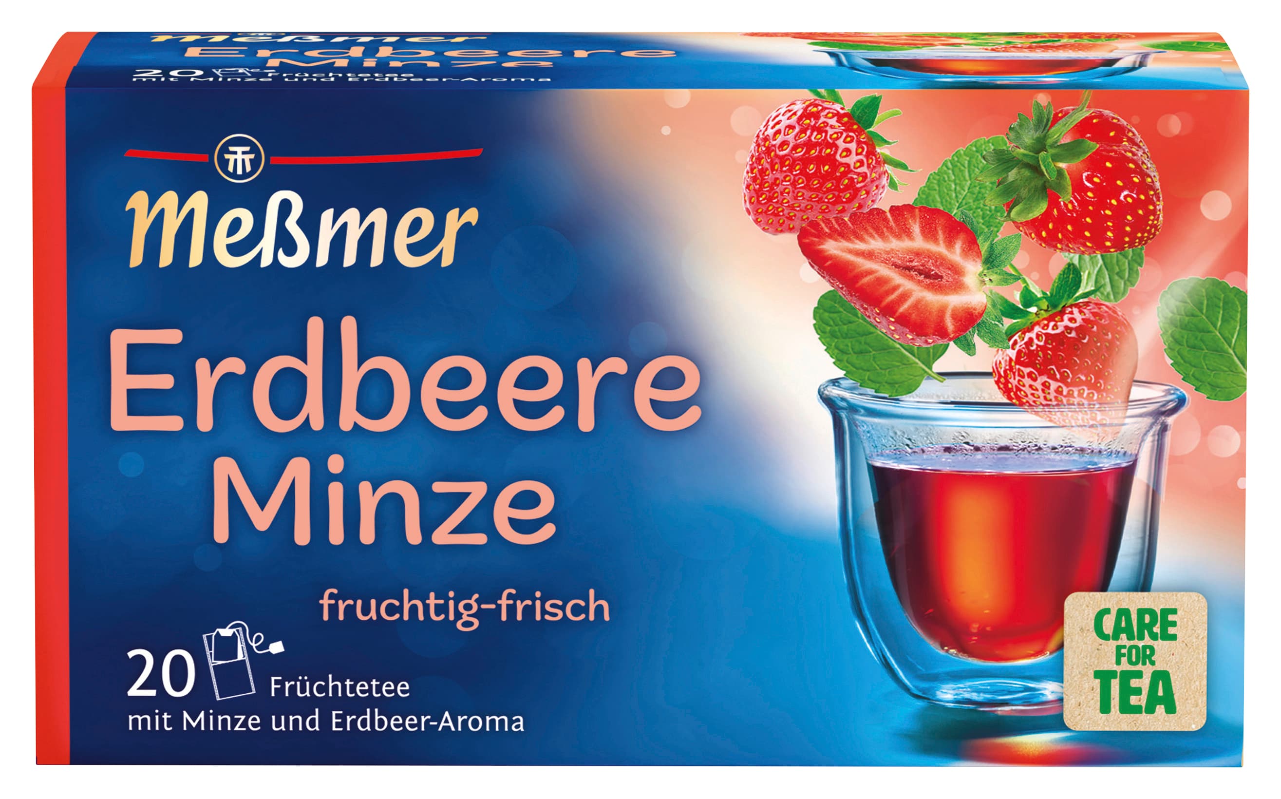 Meßmer Früchtetee Erdbeere Minze