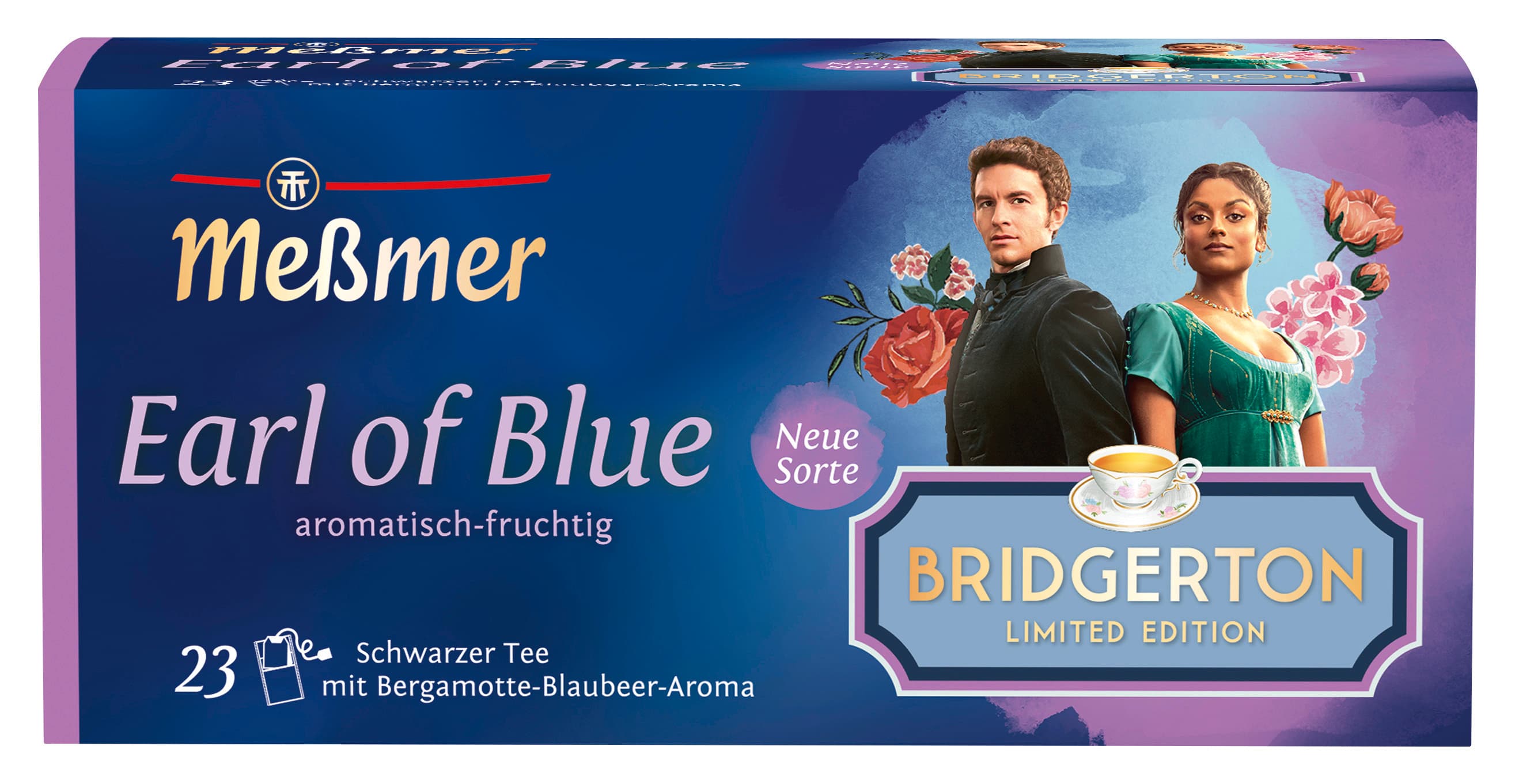 Meßmer Schwarztee Earl of Blue Bridgerton Edition