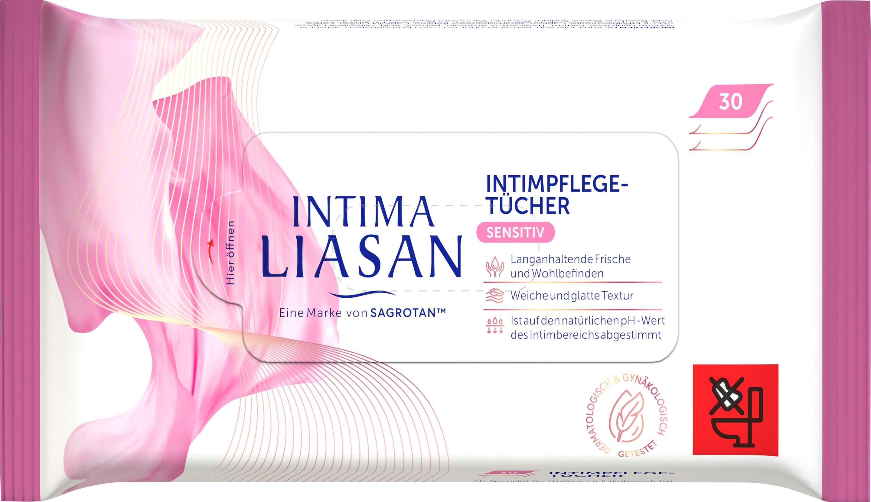 Intima Liasan - Intimpflege-Tücher sensitive