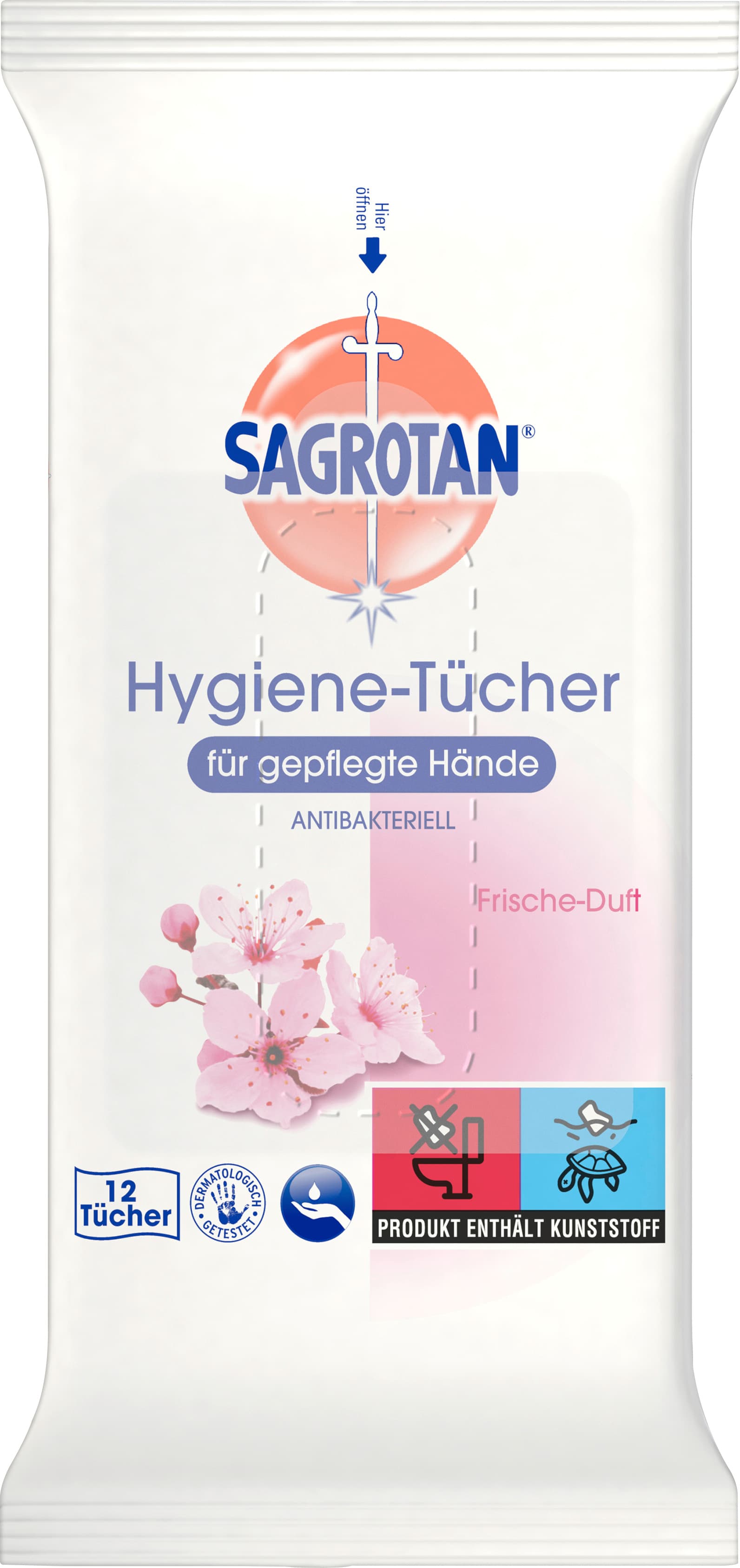 Sagrotan Hygiene-Tücher