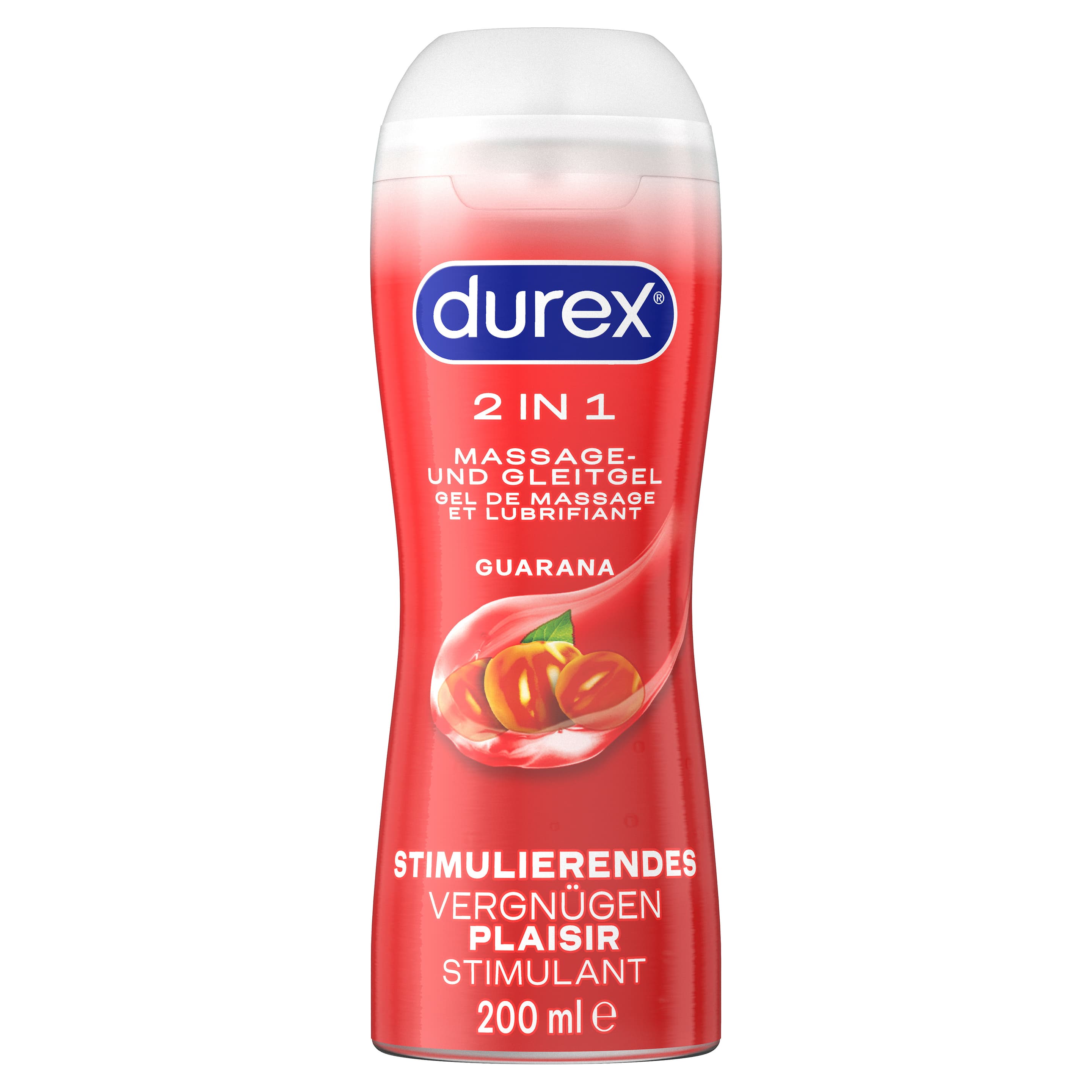 Durex Massage- & Gleitgel 2in1 Guarana