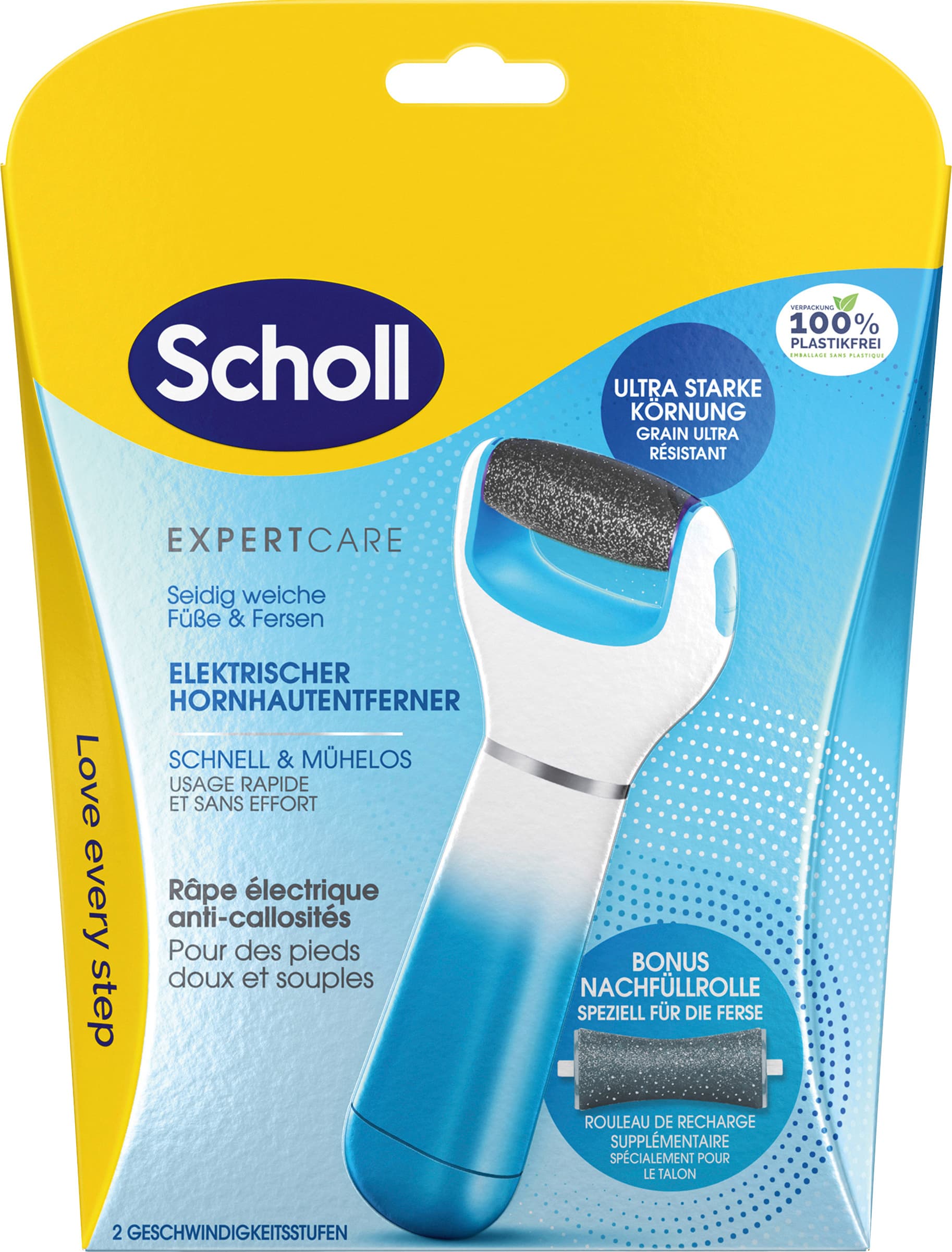 Scholl Expert Care elektronischer Hornhautentferner