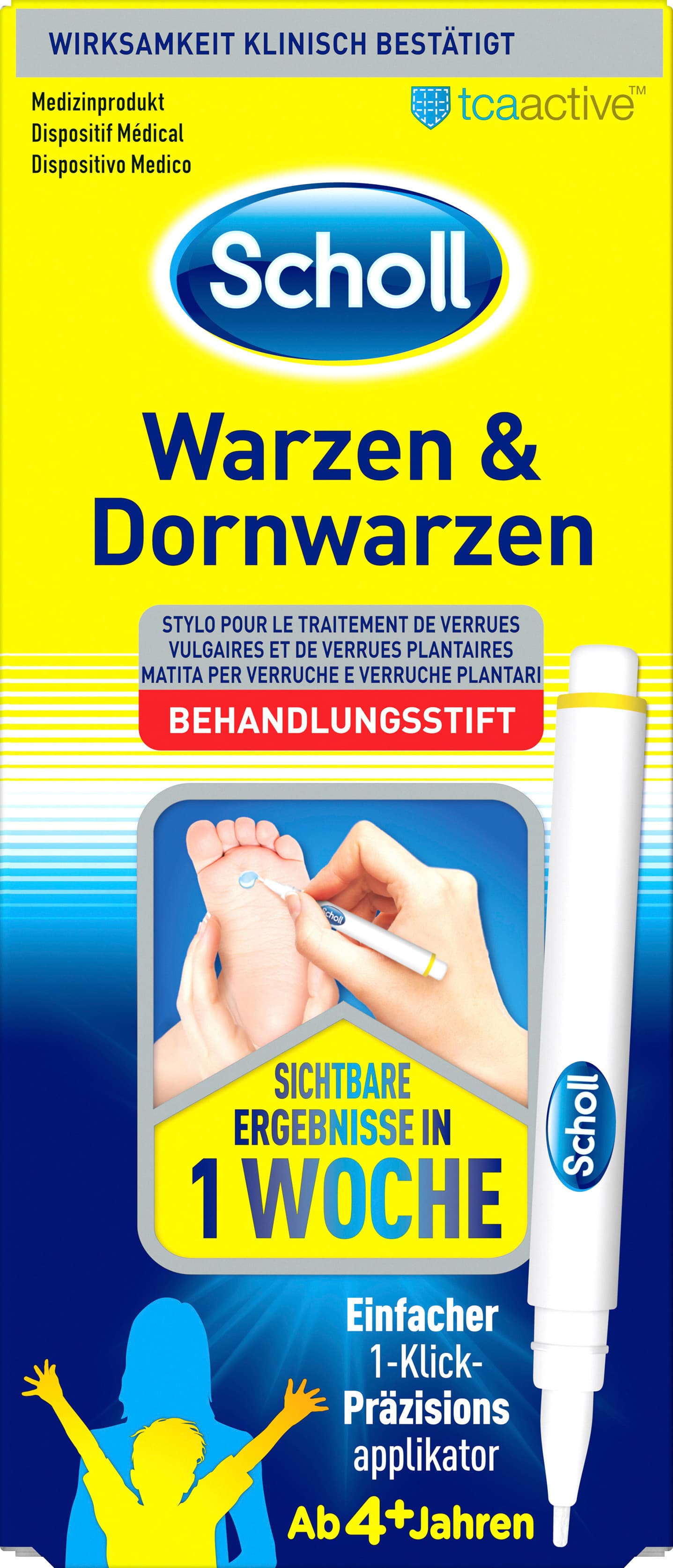 Scholl Warzen + Dornwarzen Behandlungsstift