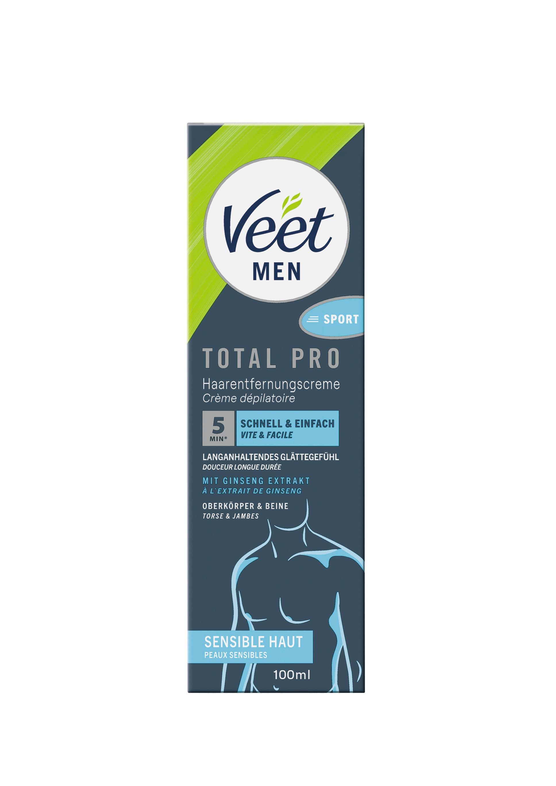 Veet Men Haarentfernungscreme Beine & Körper