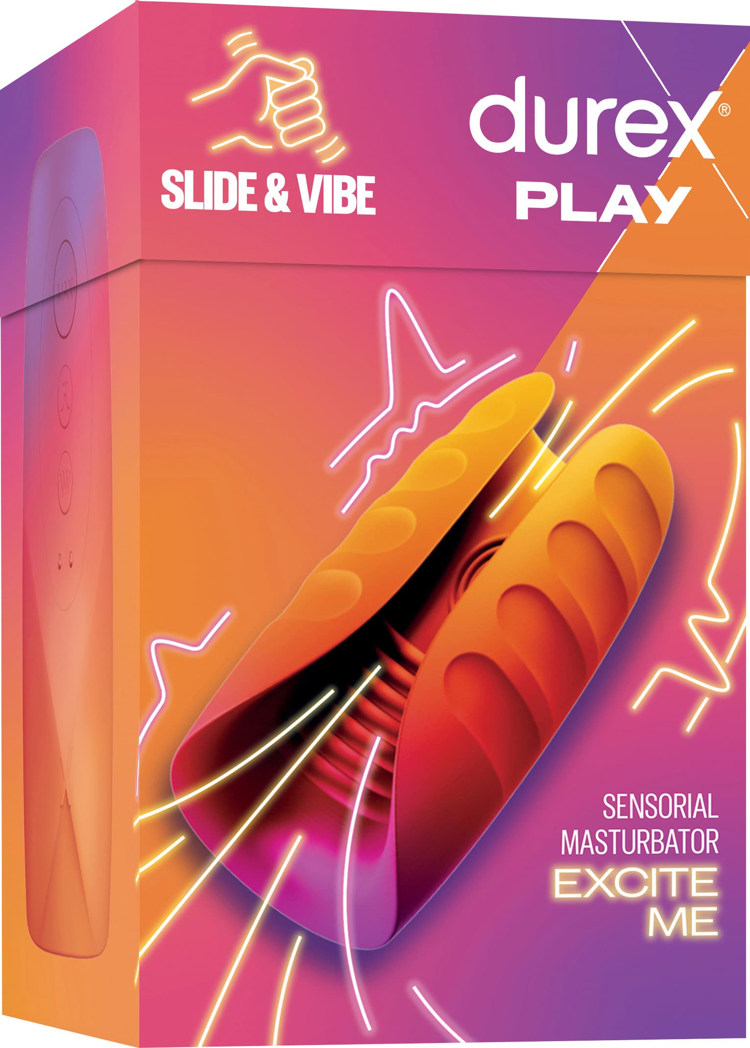 Durex Play Slide & Vibe Sensorial Masturbator