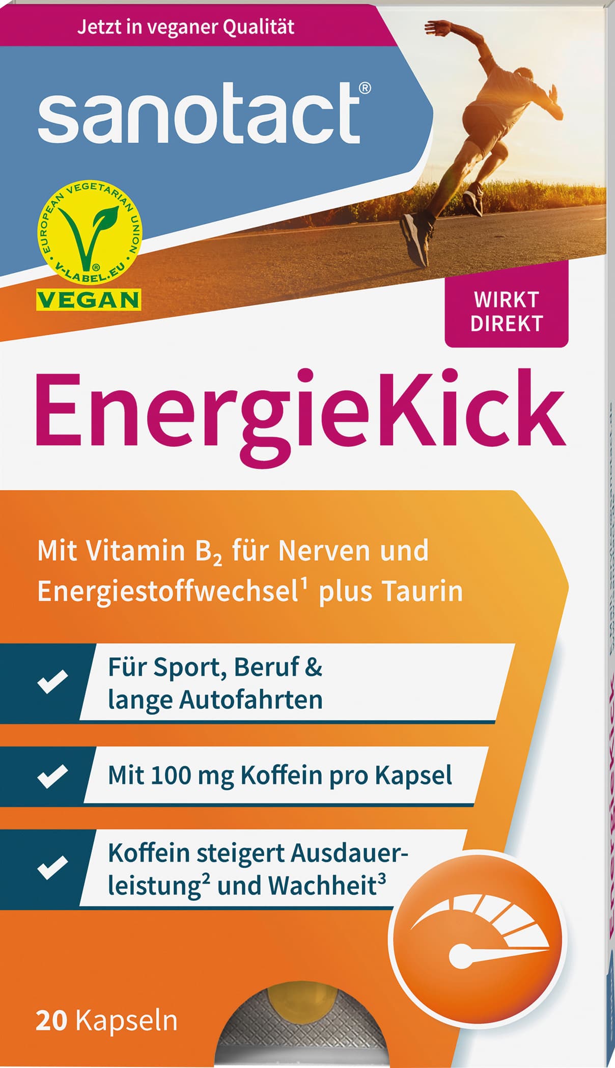 Kapsule sanotact Energy Kick
