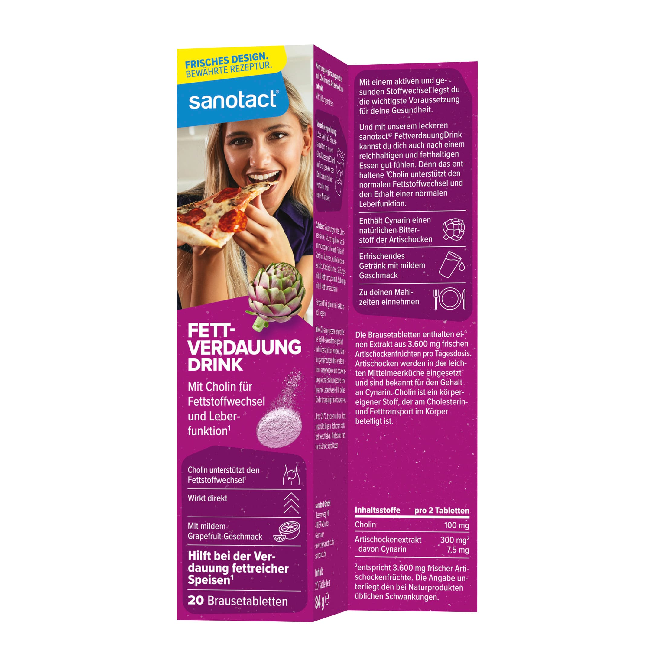 sanotact Fettverdauung Drink