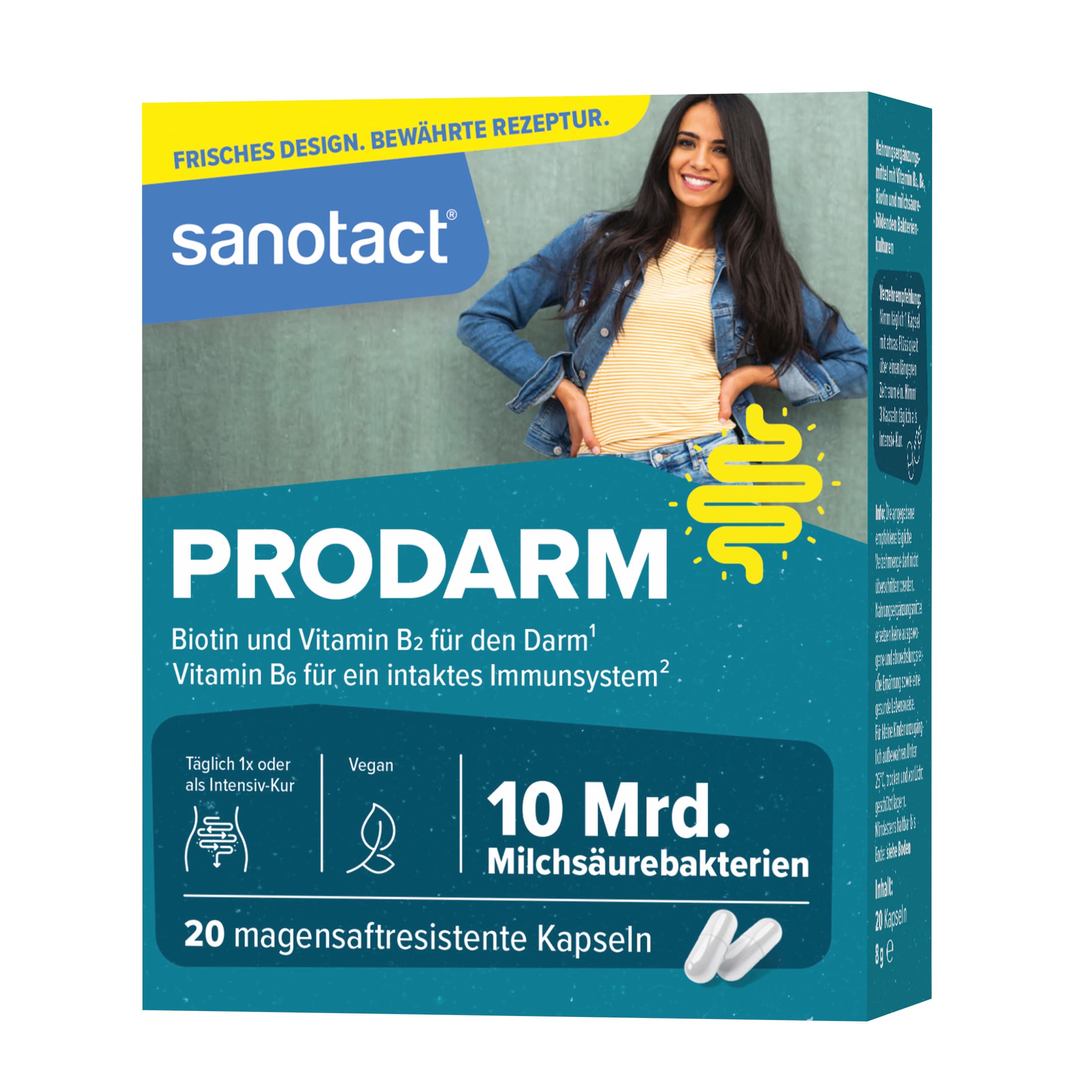 sanotact ProDarm Kapseln 10 Milliarden Milchsäurekulturen