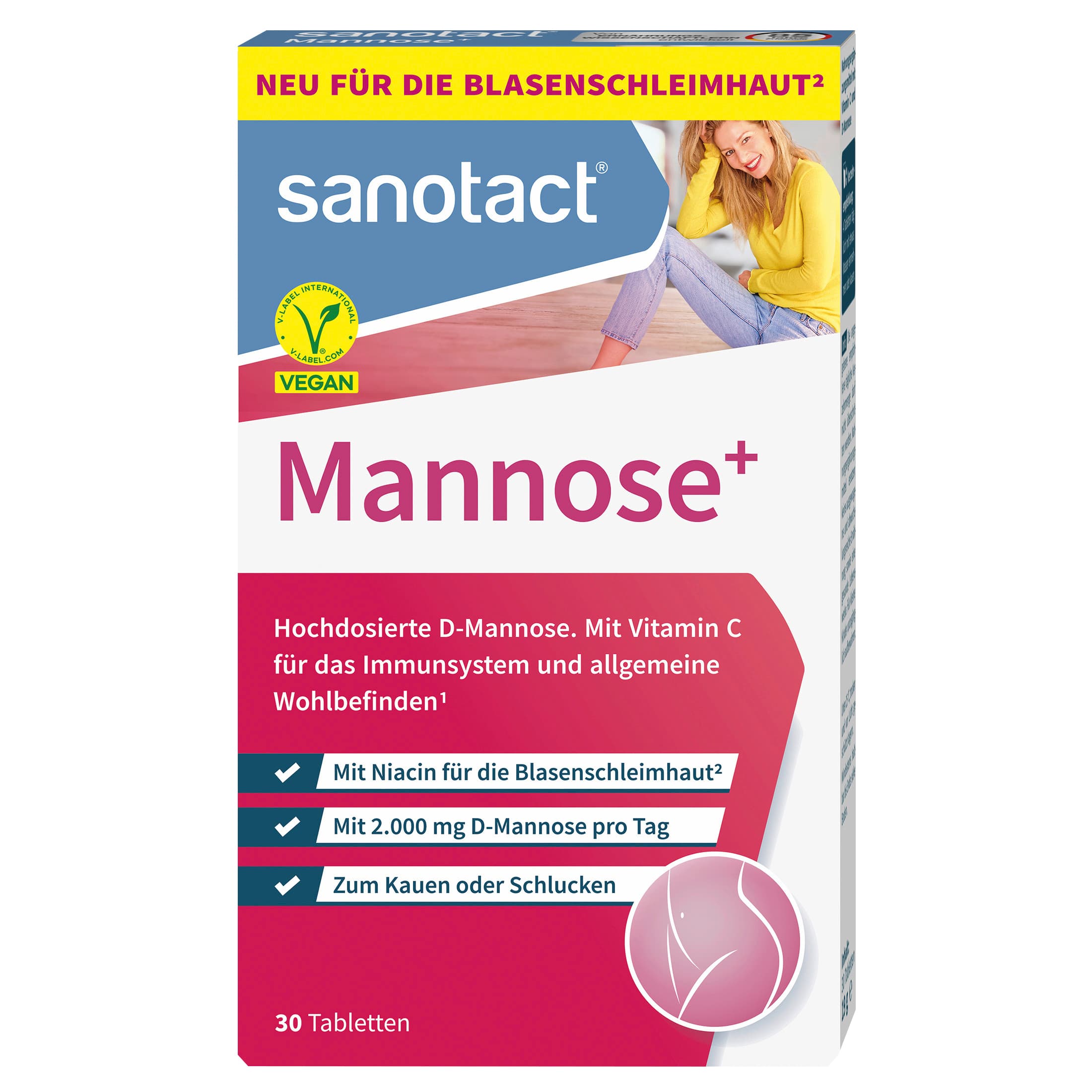 sanotact Mannose+