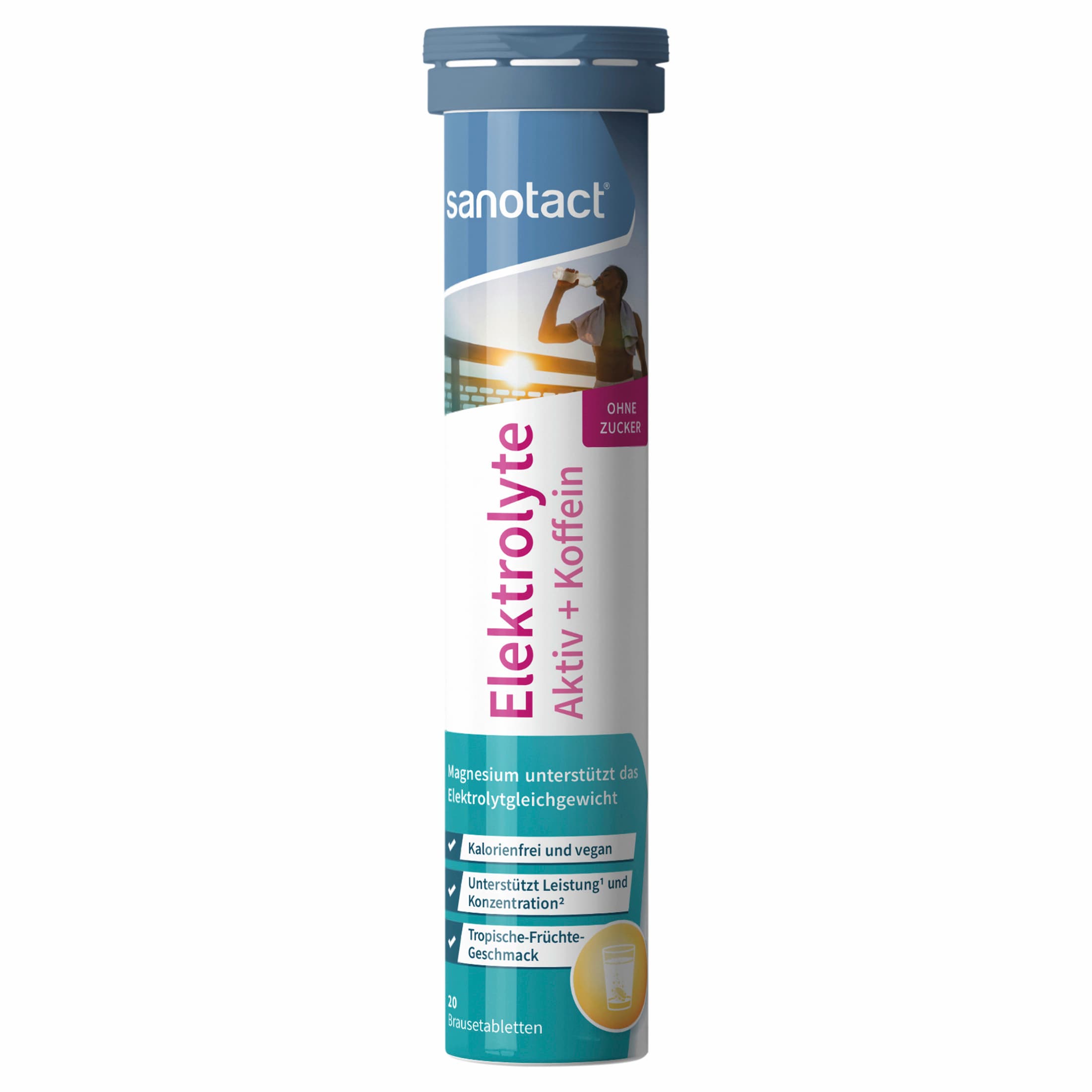 sanotact® Elektrolyte Aktive + Koffein