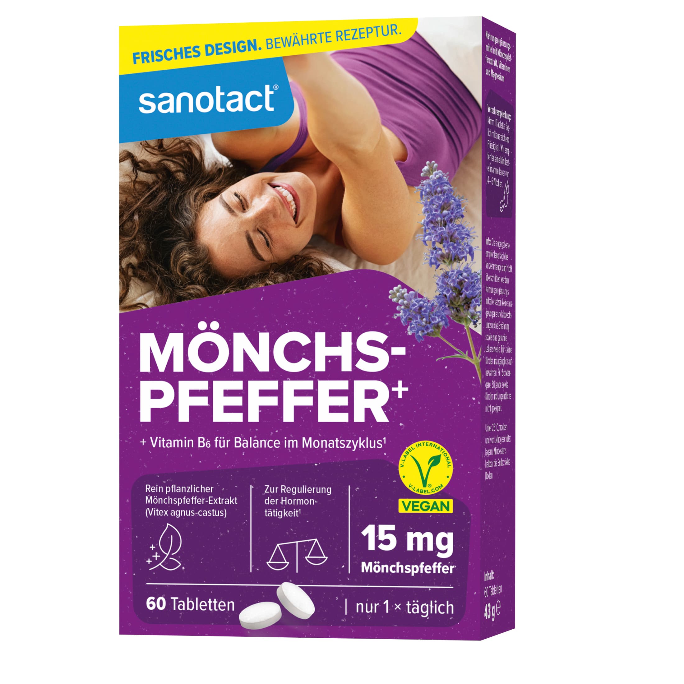 sanotact Mönchspfeffer+ 15mg