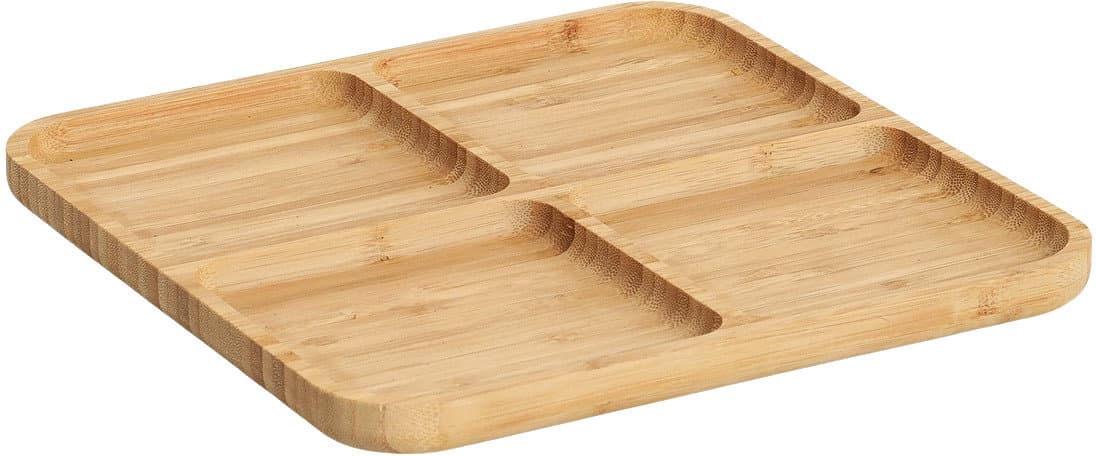 zeller Snackteller 25x25cm