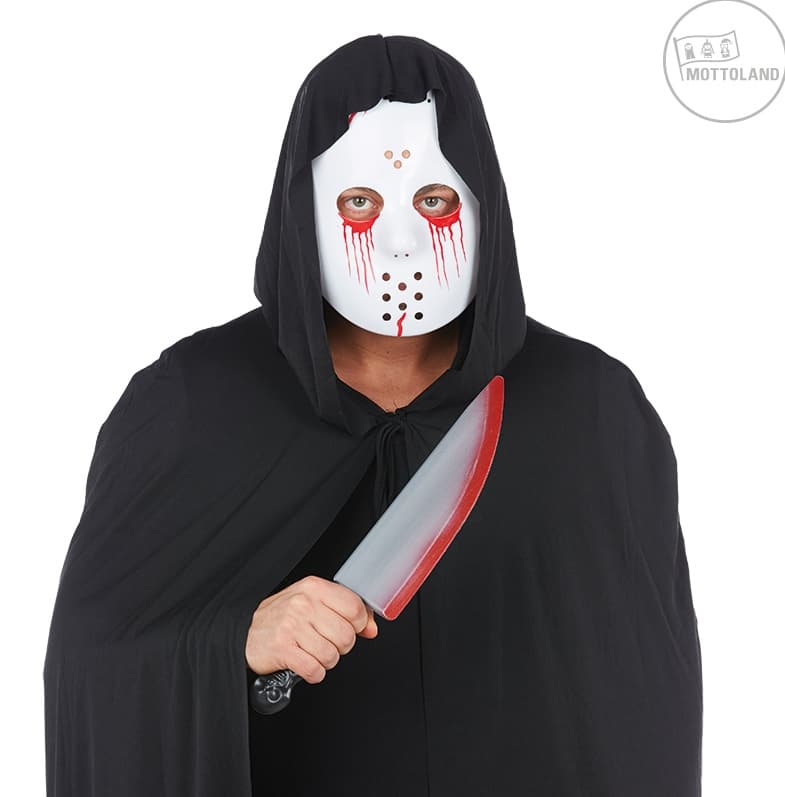 Mottoland 613034 - Bloody Mask & Knife Set 2 tlg.