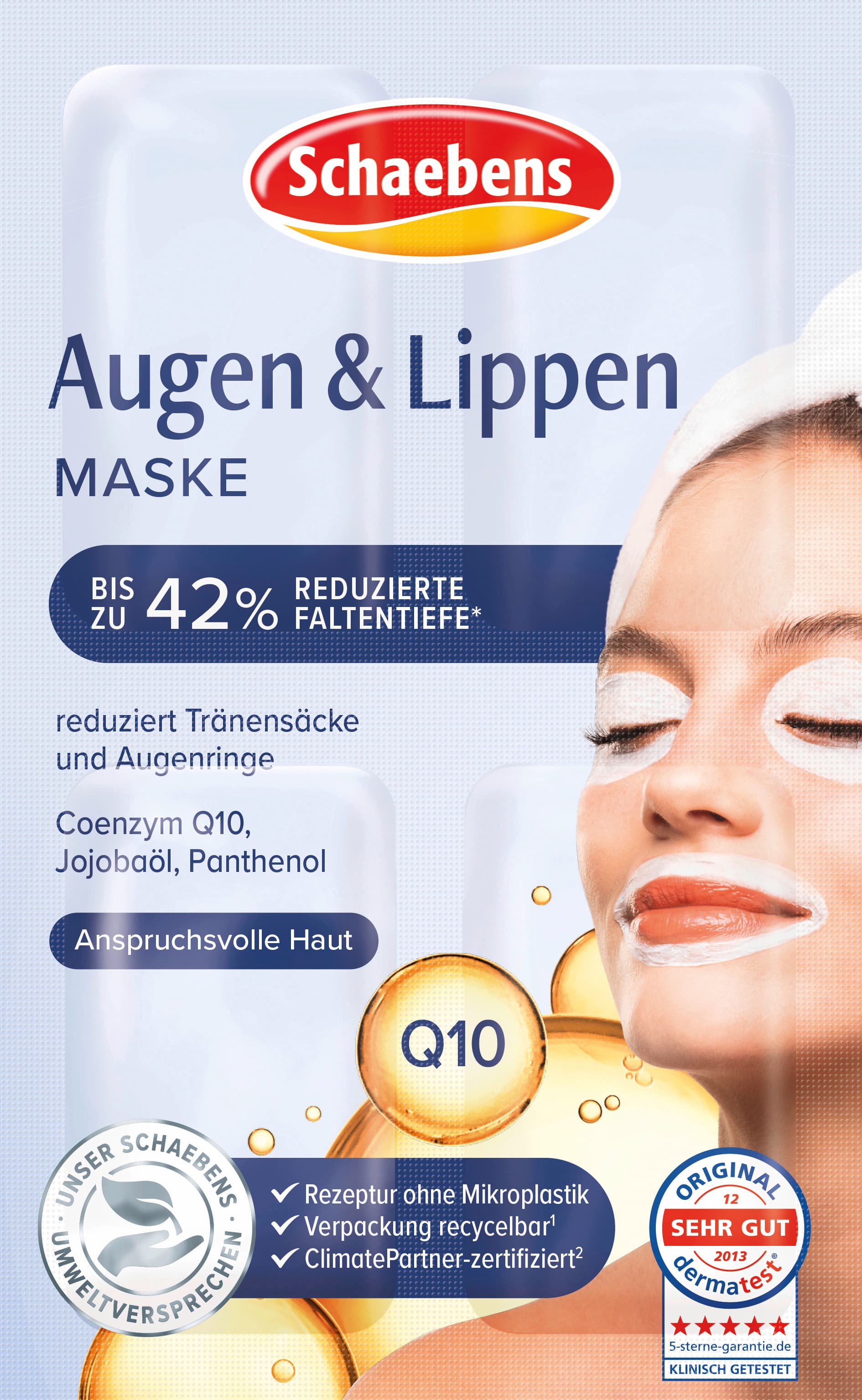 Schaebens Augen & Lippen Maske