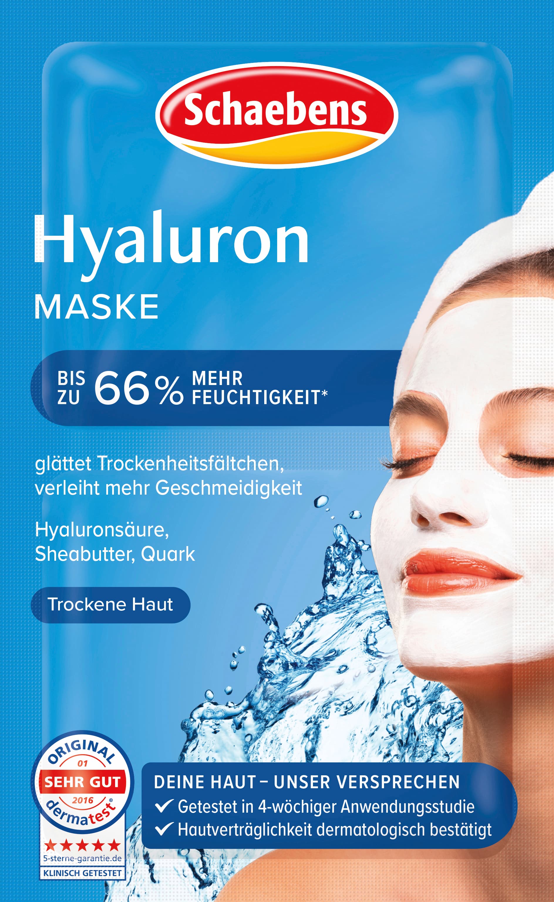 Schaebens Hyaluron Maske 2x5 ml
