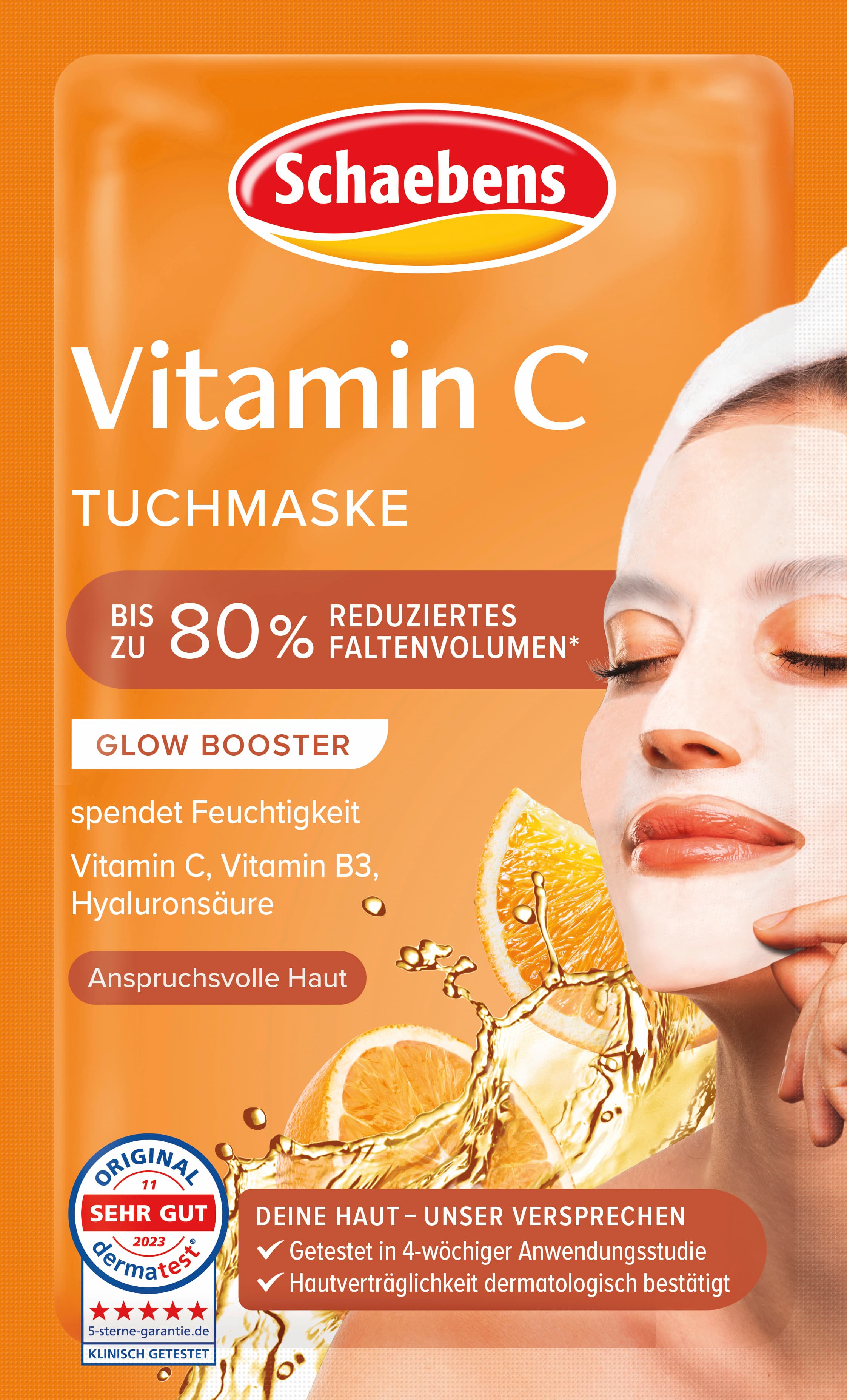 Pleťová maska s Vitamín C od Schaebens