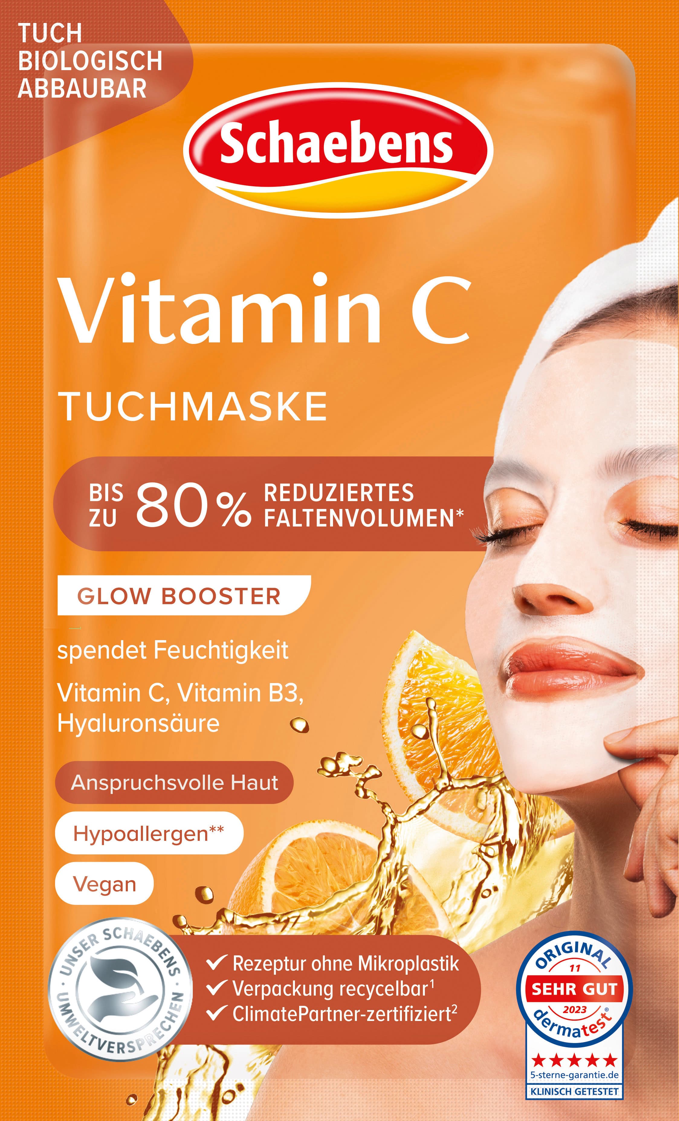 Schaebens Vitamin C Tuchmaske