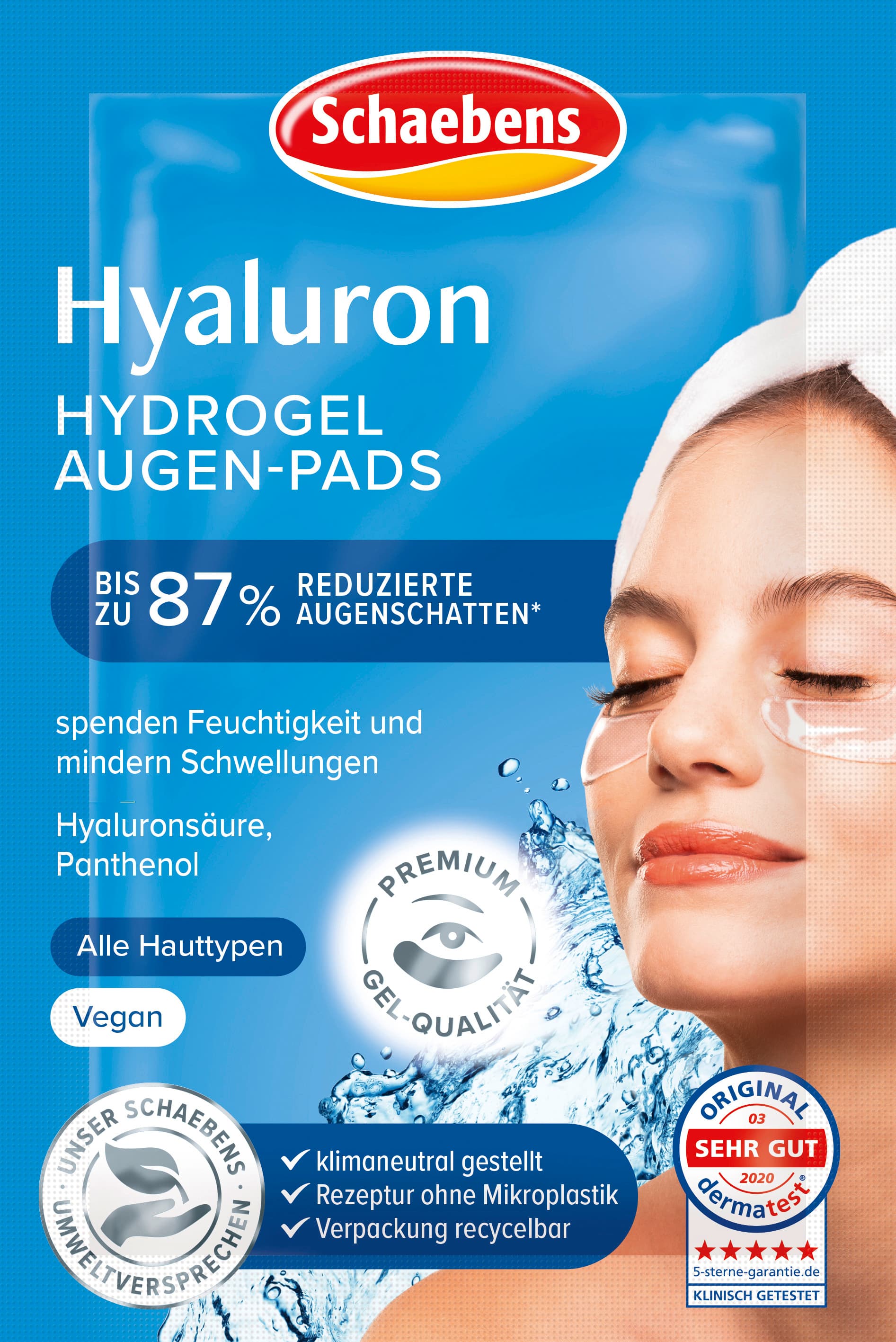 Schaebens Augenpads Hyaluron Hydrogel