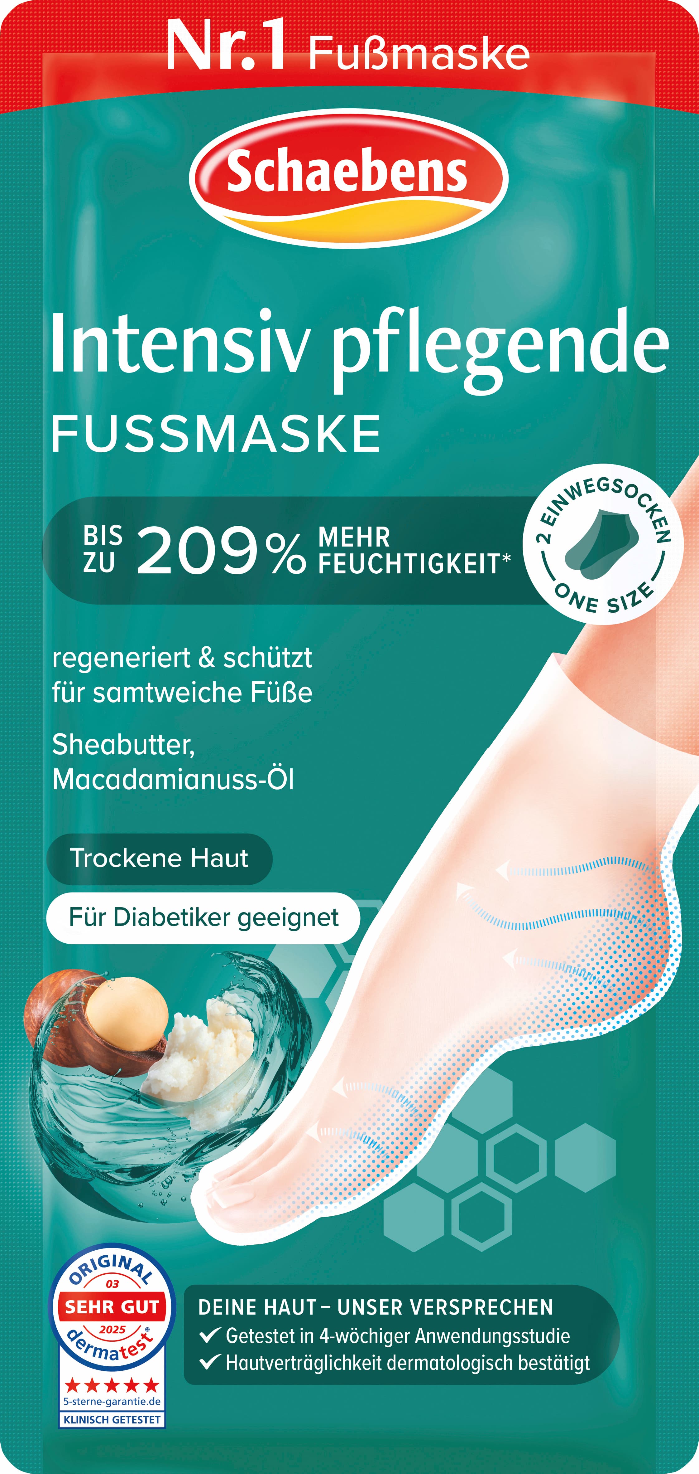 Schaebens Intensiv pflegende Fußmaske