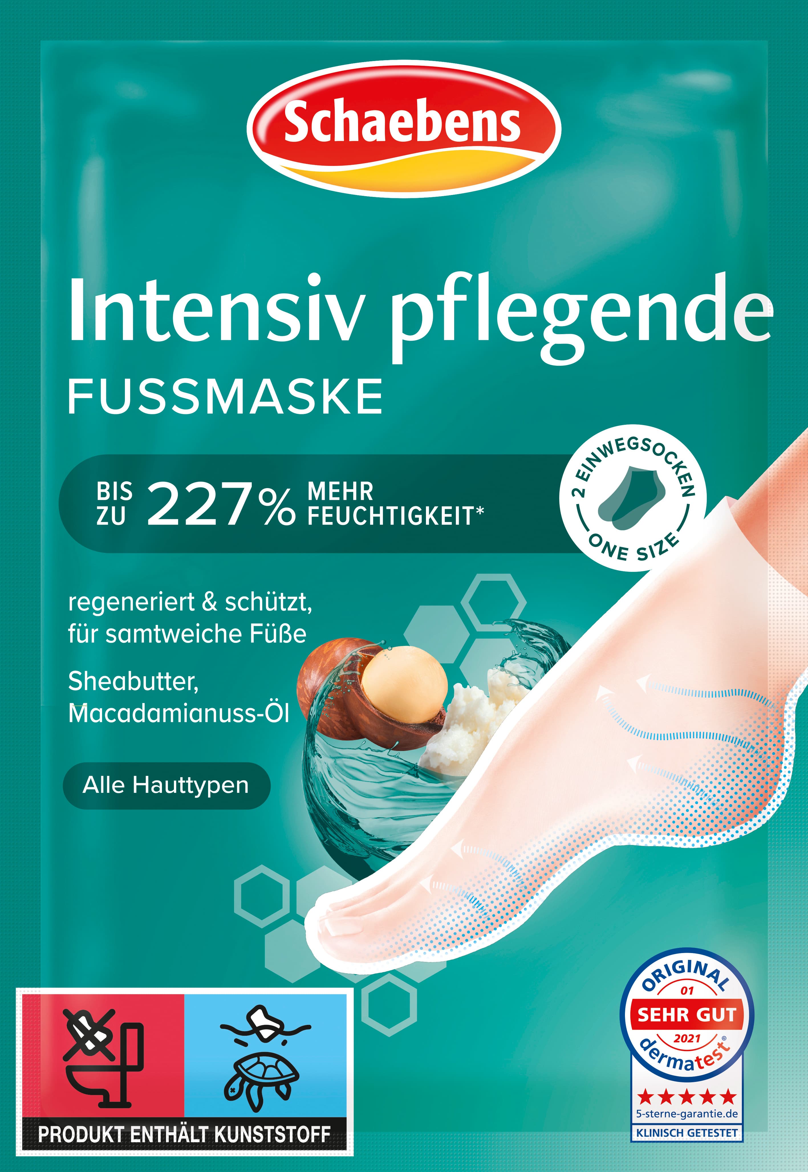 Schaebens Intensiv pflegende Fußmaske