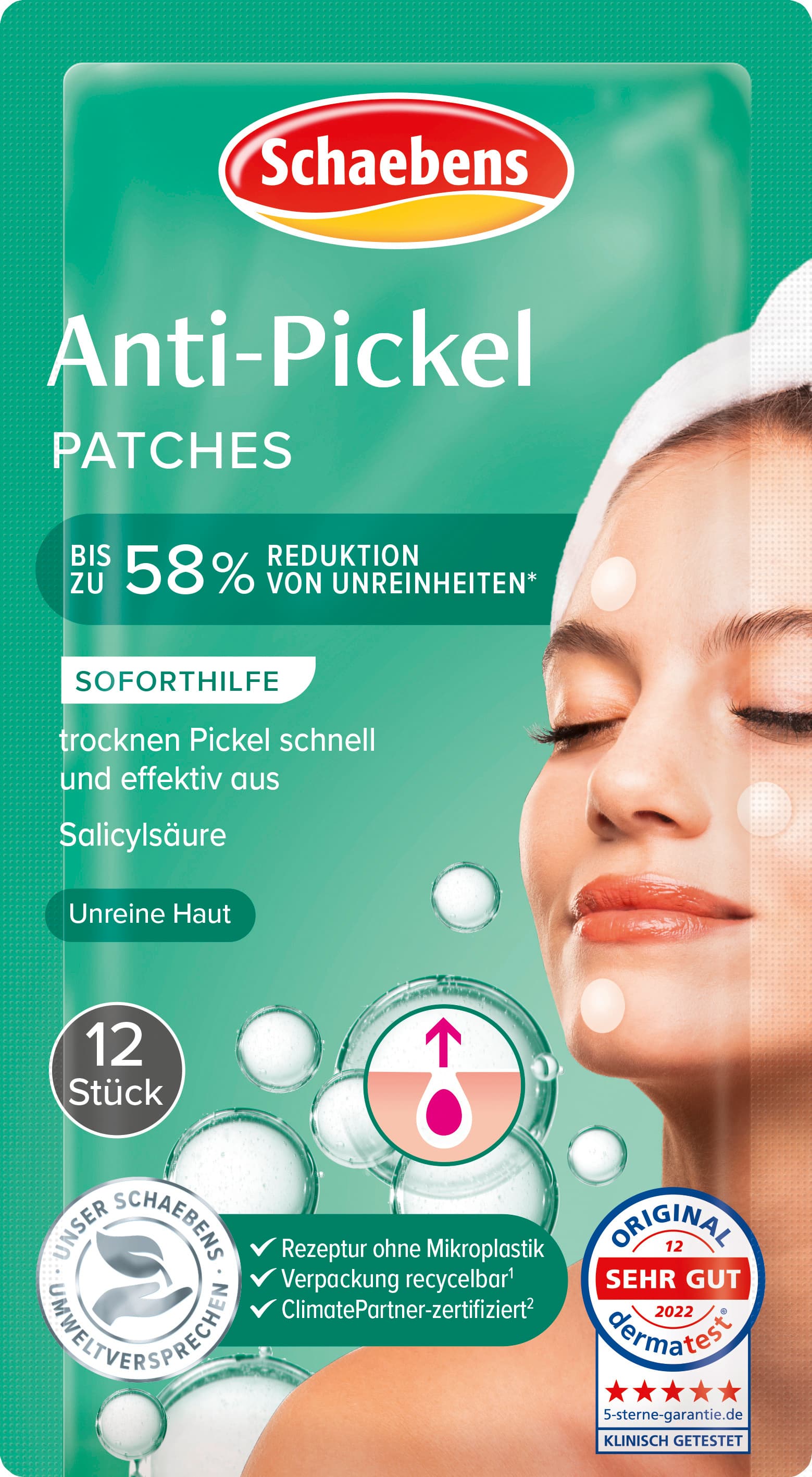 Schaebens Reine Haut Anti-Pickel Patches