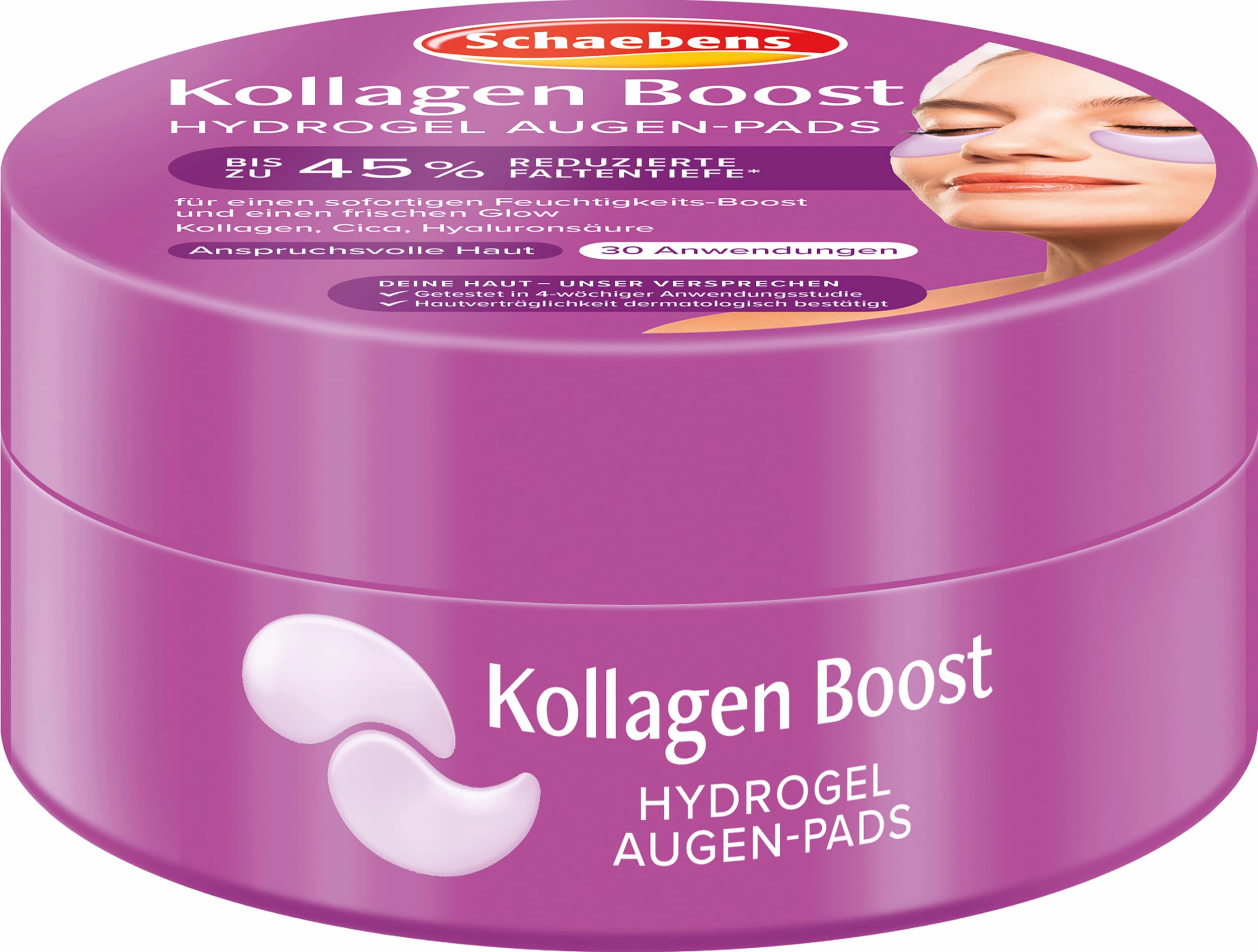 Schaebens Kollagen Boost Hydrogel Augen-Pads