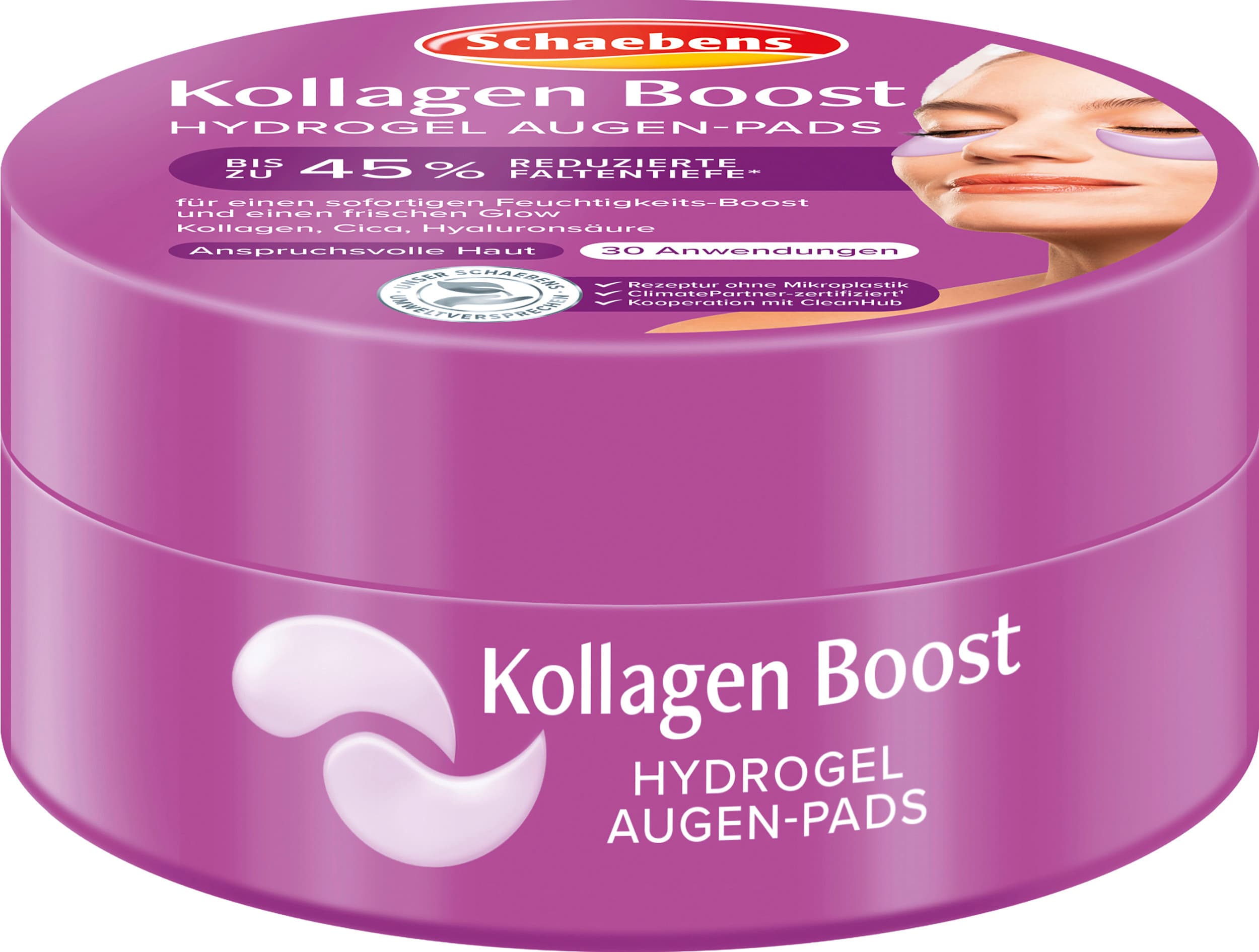 Schaebens Kollagen Boost Hydrogel Augen-Pads