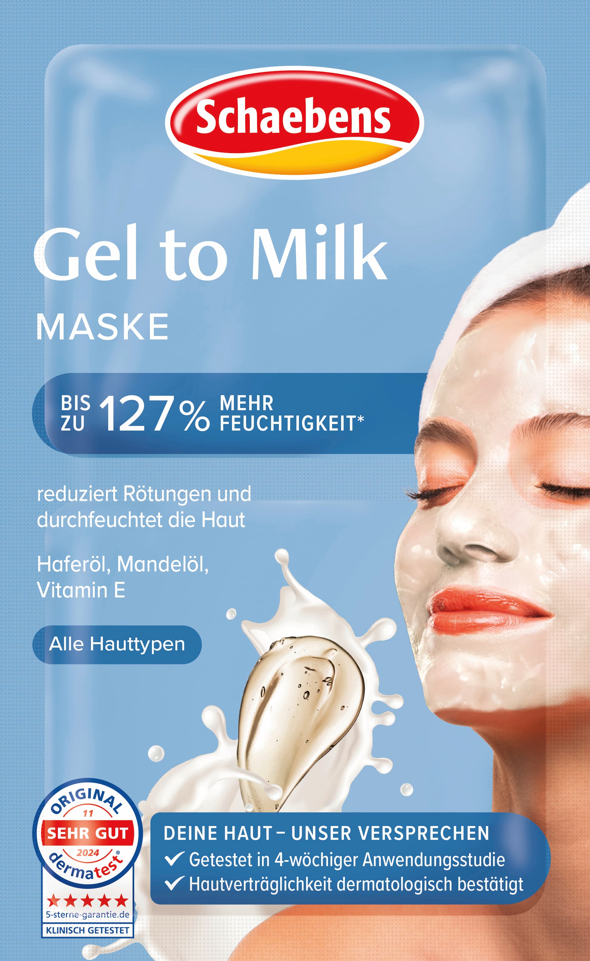 Schaebens Gel to Milk Maske