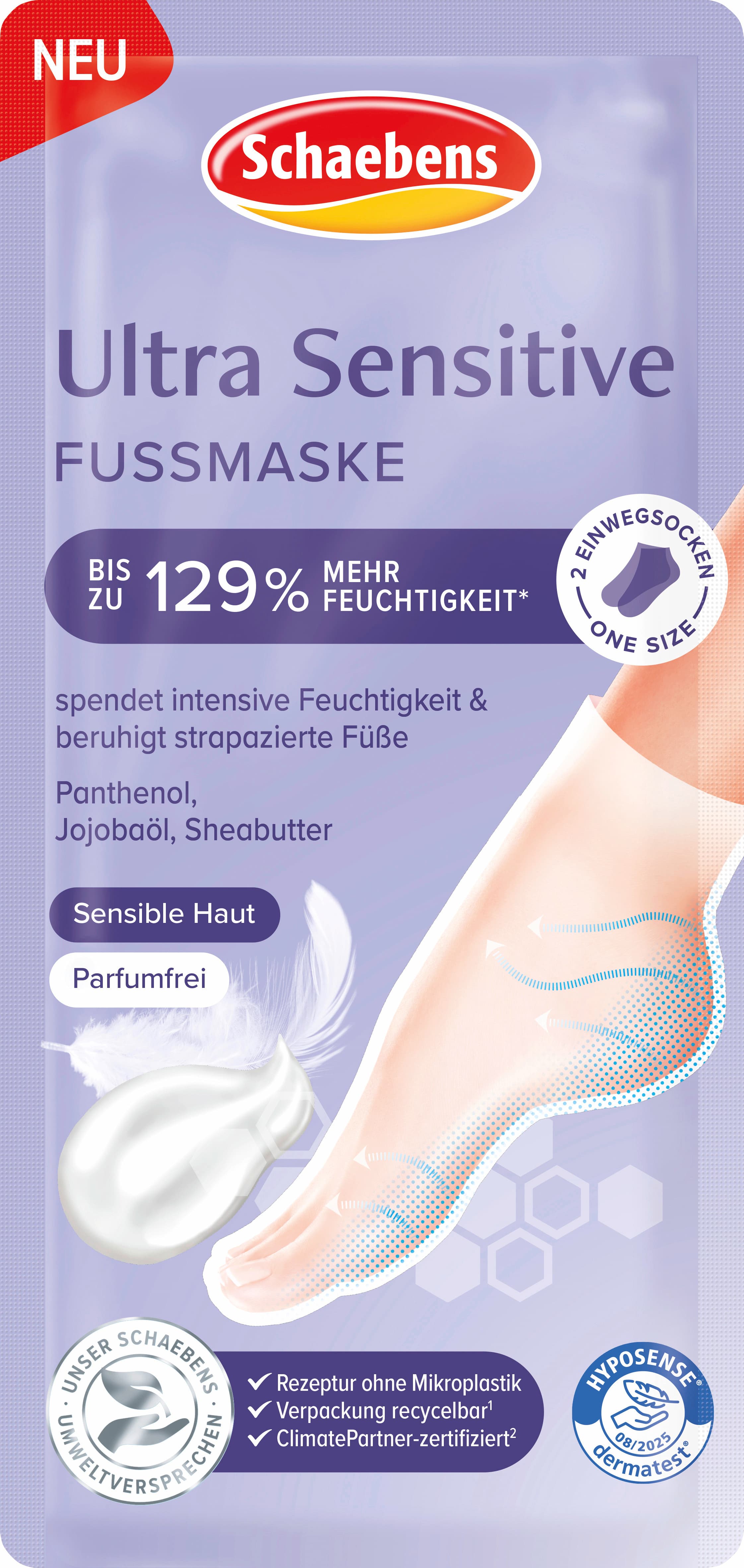 Schaebens Ultra Sensitive Fußmaske