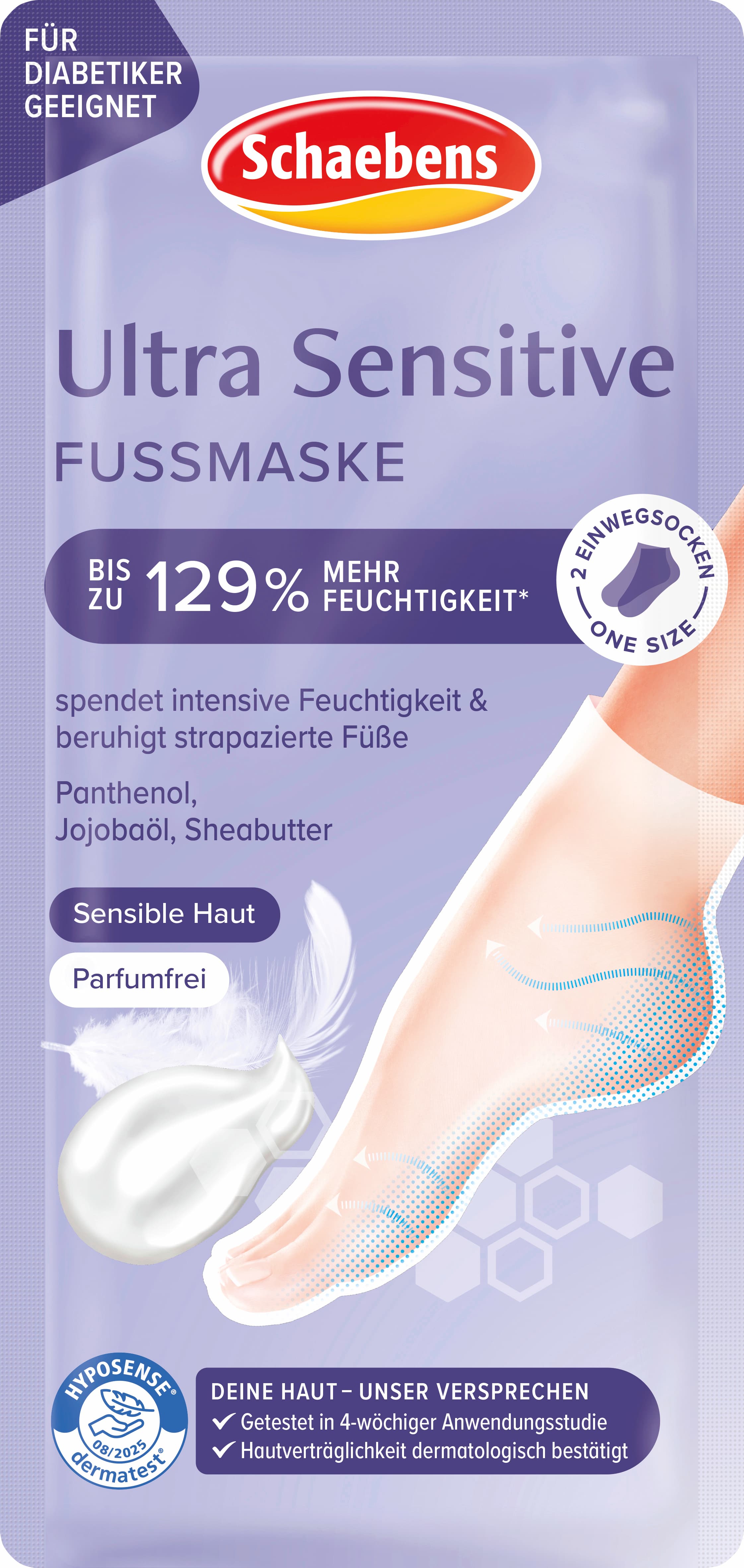 Schaebens Ultra Sensitive Fußmaske