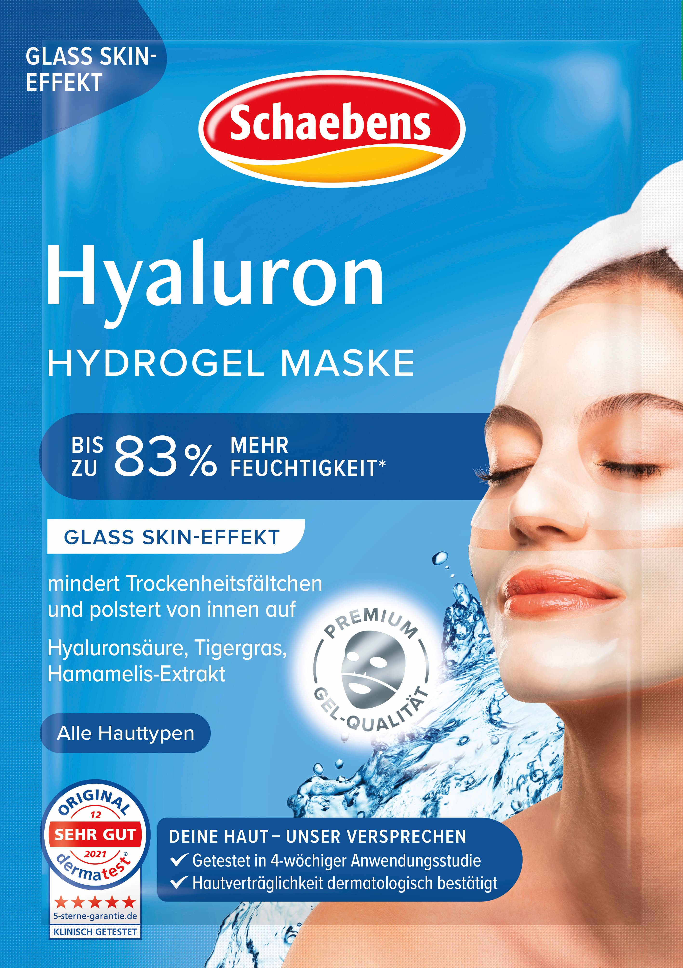 Schaebens Hyaluron Hydrogel Maske