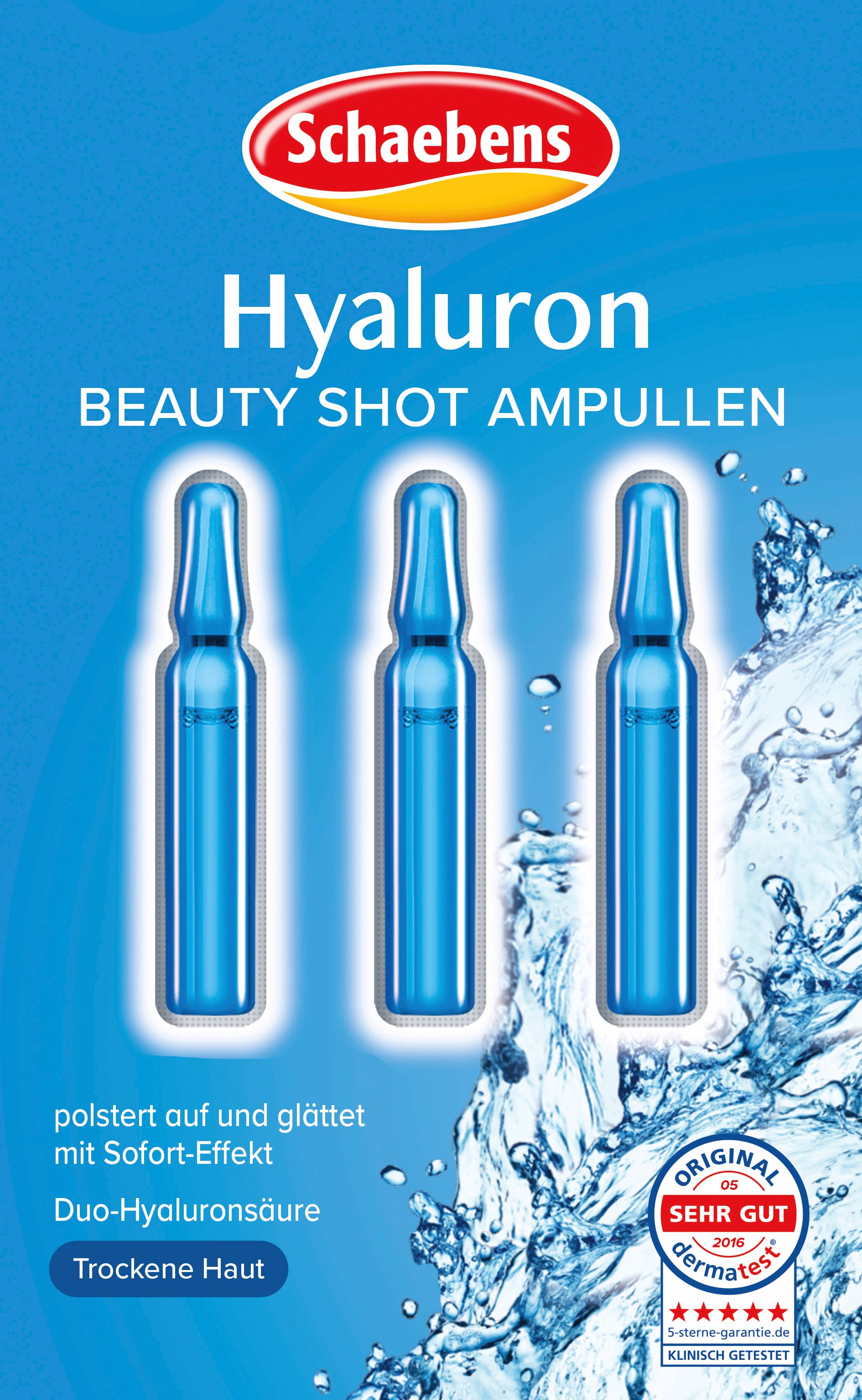 Schaebens Hyaluron Beauty Shot 3 x 1