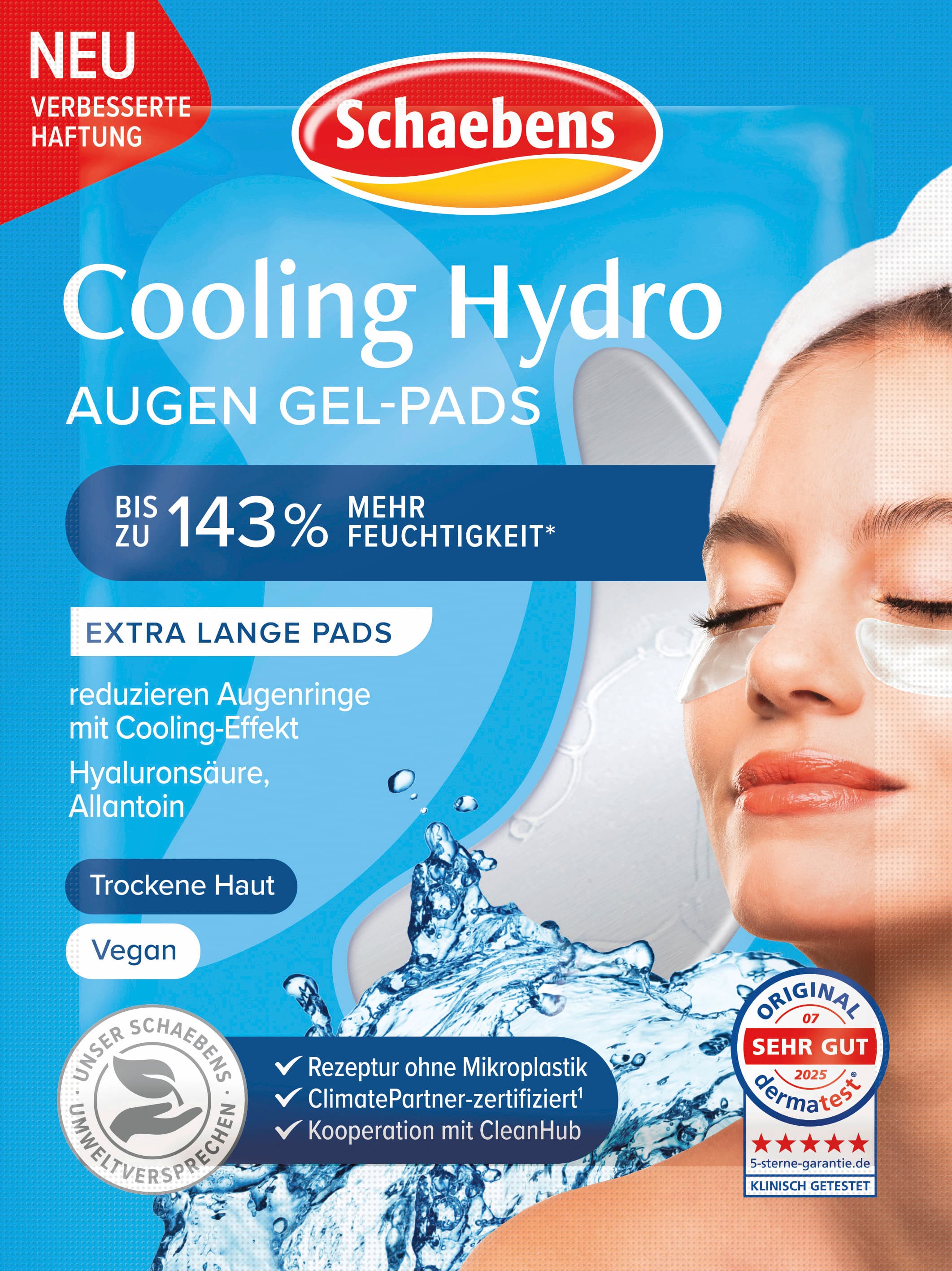 Schaebens Cooling Hydro Augen Gel-Pads