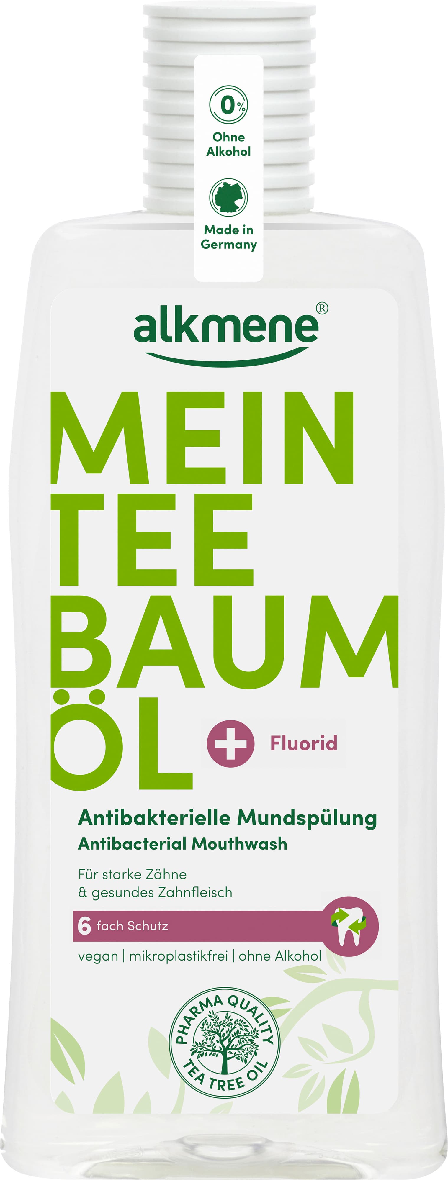 alkmene Mein Teebaumöl Antibakterielle Mundspülung