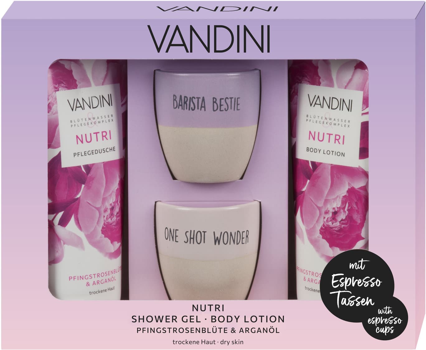 VANDINI Nutri Tasse Geschenkpackung