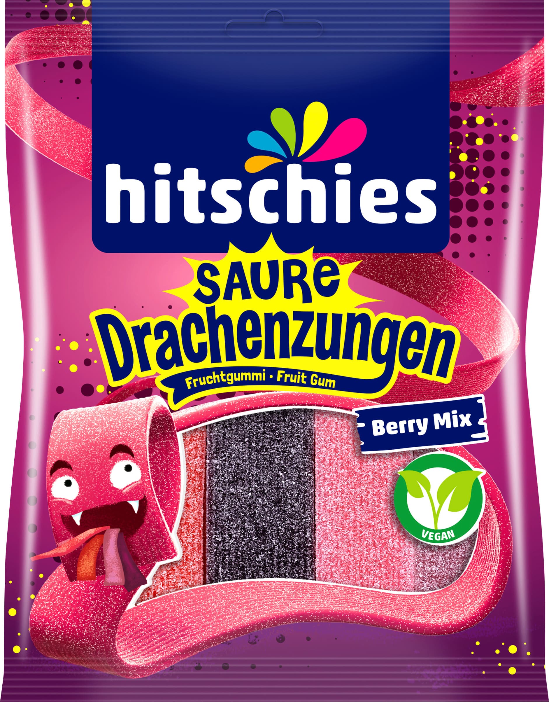 hitschies Saure Drachenzungen Berry Mix