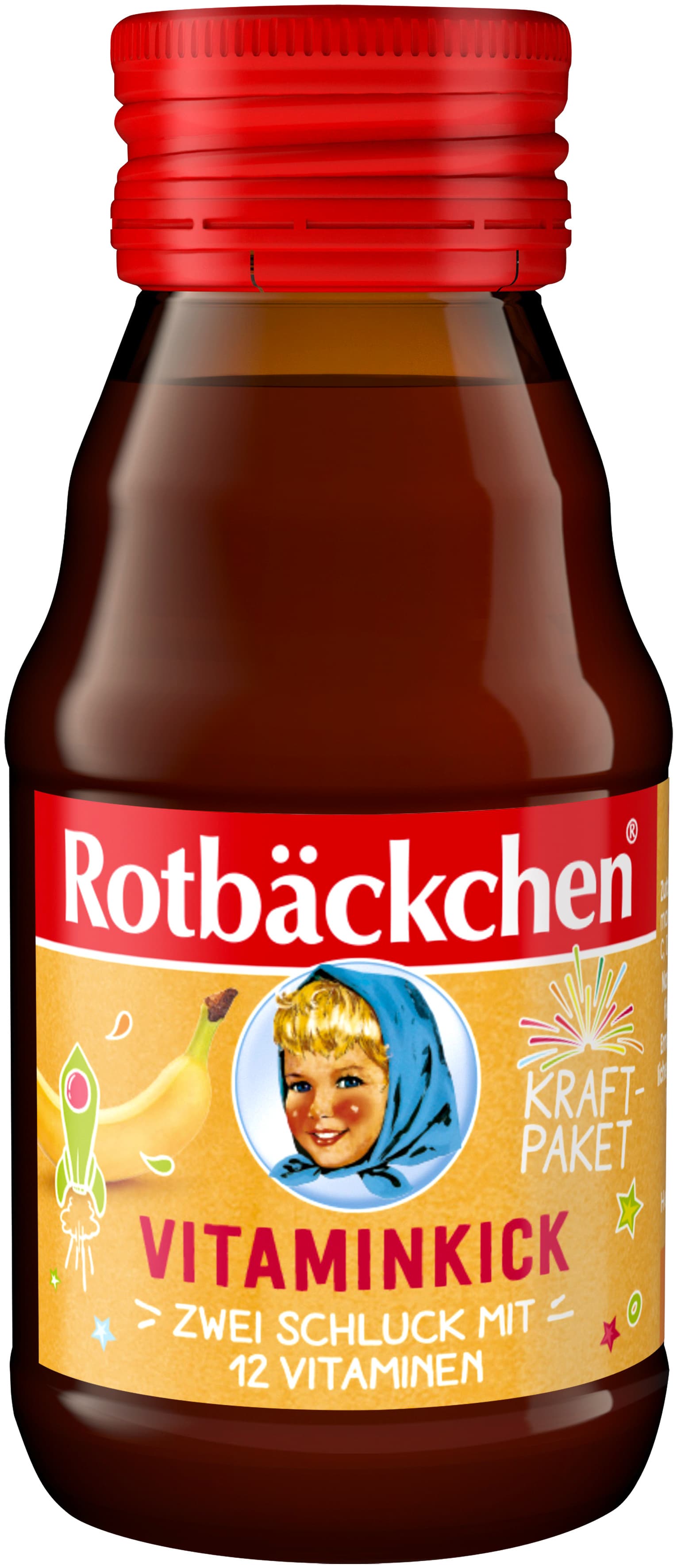 Rotbäckchen Kraftpaket Vitaminkick Shot 60 ml