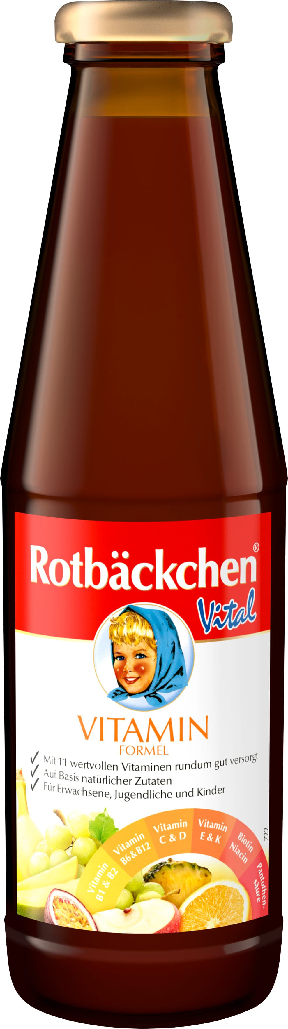 Rotbäckchen Saft Vital Vitaminformel