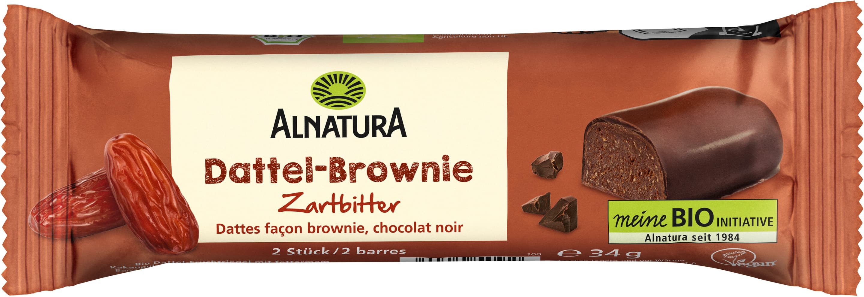 Alnatura Bio Dattel-Brownie Riegel