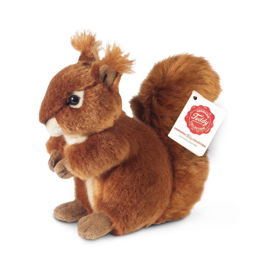 Teddy-Hermann - Eichhörnchen, 17 cm